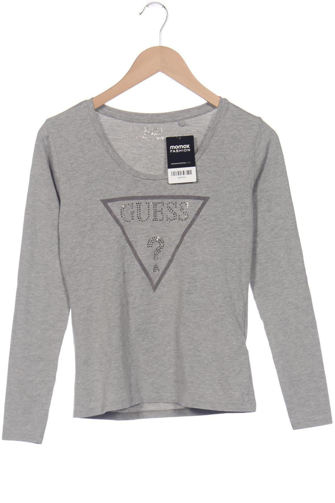 

Guess Damen Langarmshirt, grau, Gr. 34