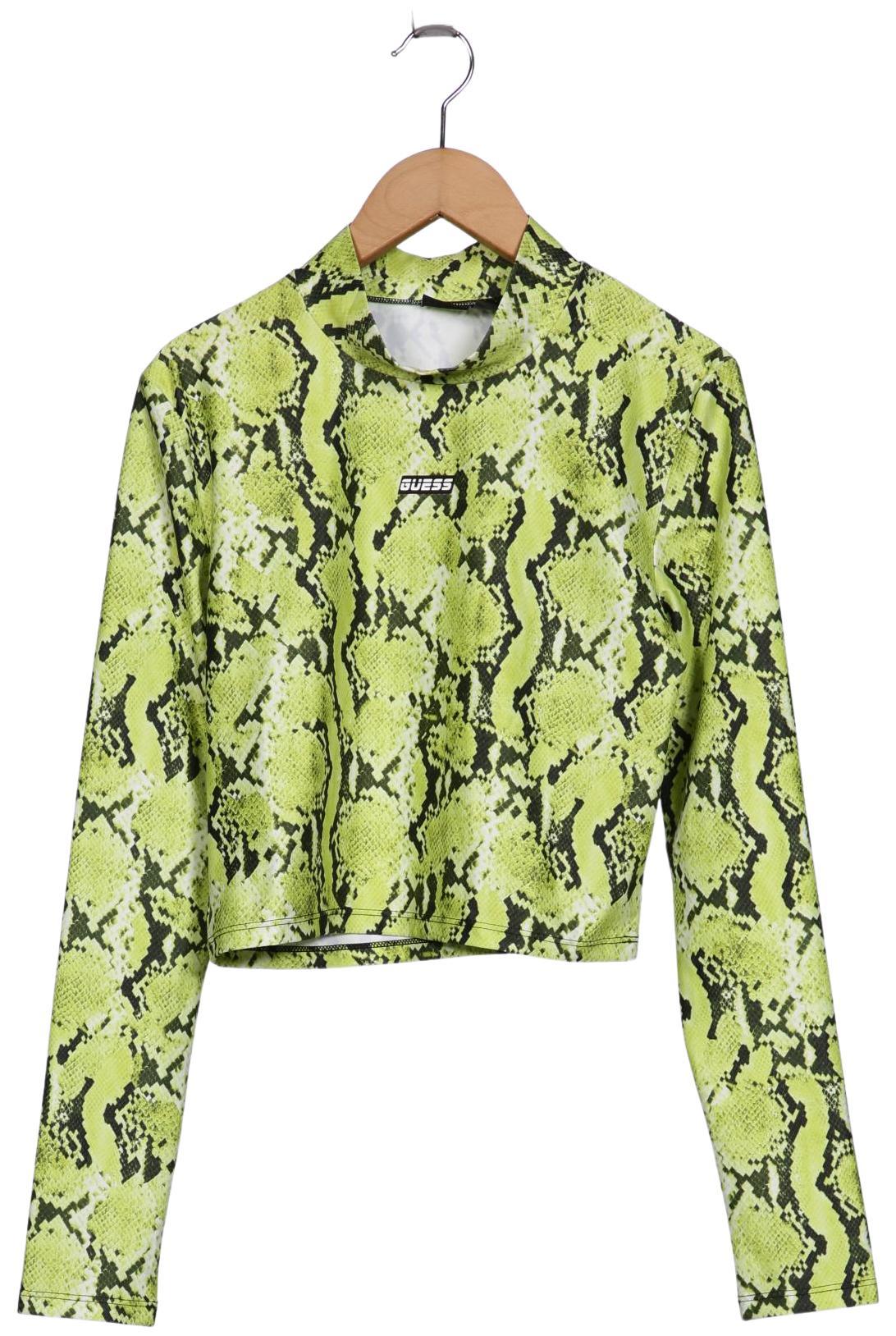 

Guess Damen Langarmshirt, hellgrün, Gr. 42