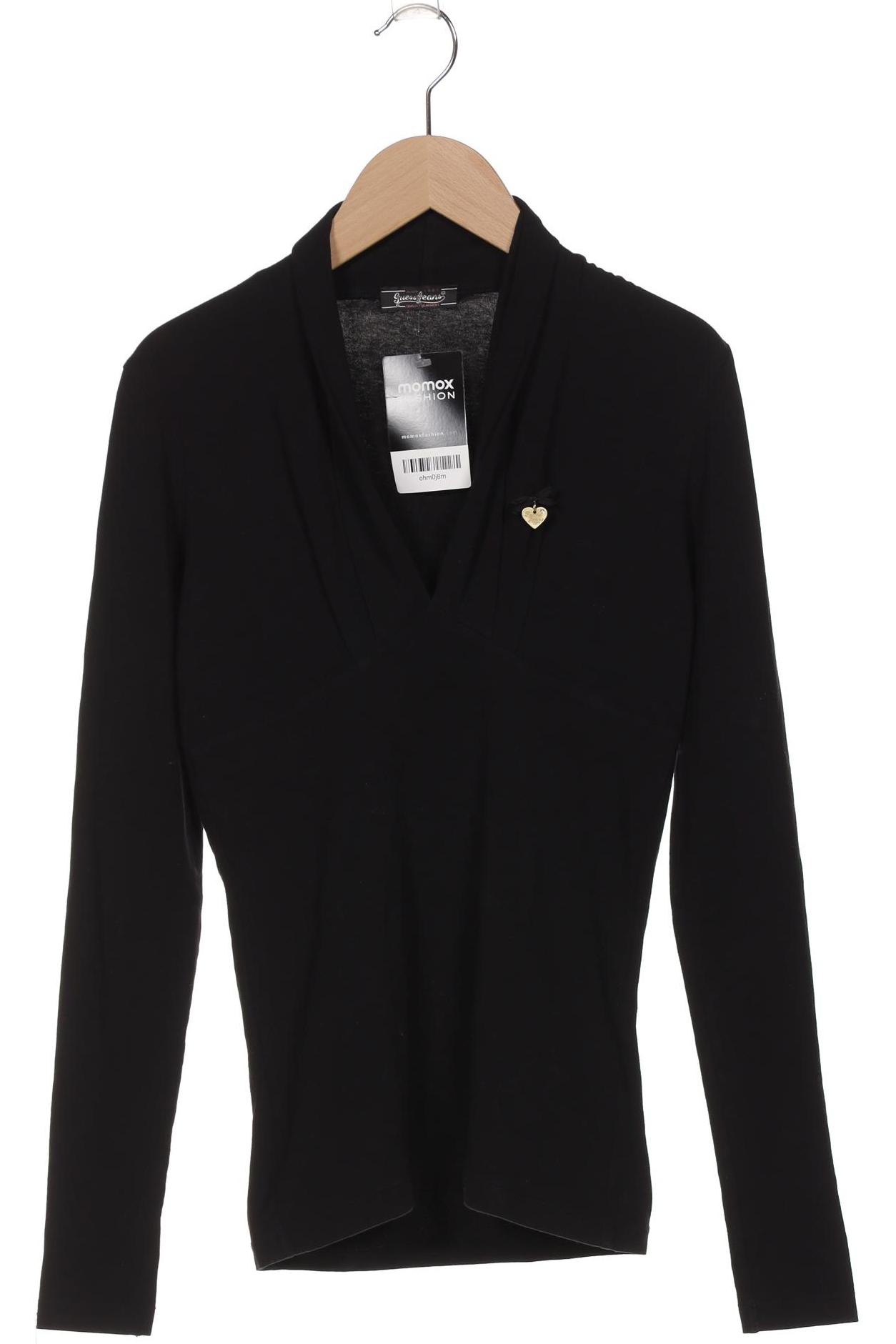 

Guess Damen Langarmshirt, schwarz, Gr. 30