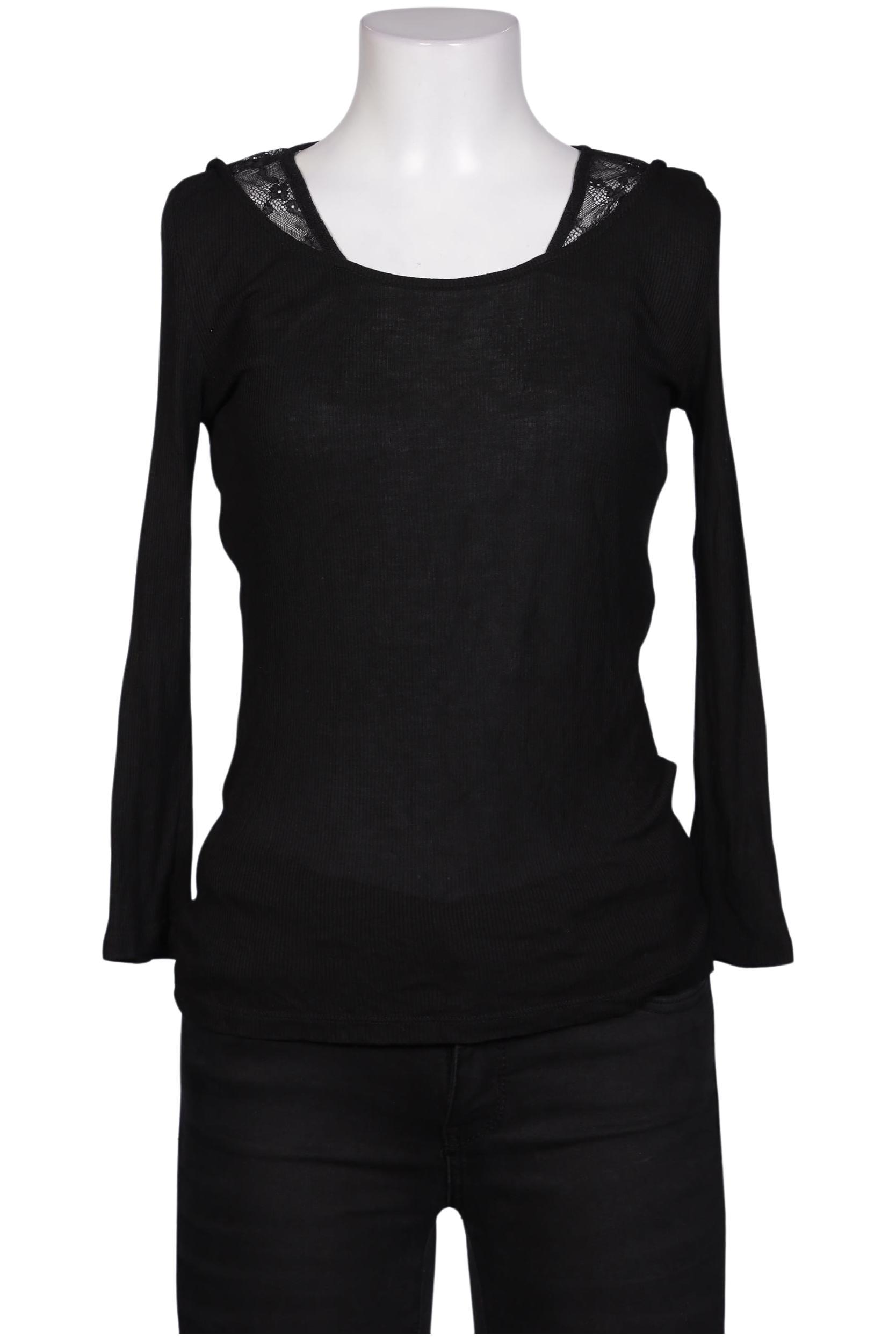 

Guess Damen Langarmshirt, schwarz, Gr. 36