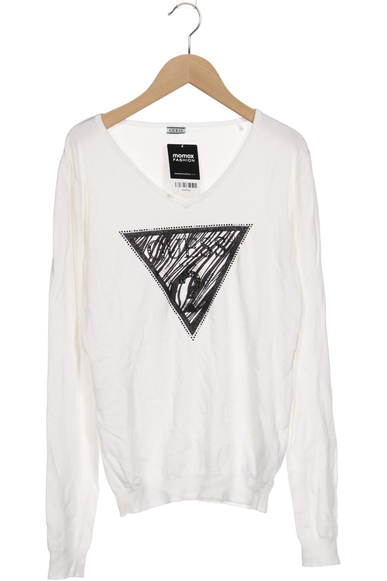 

Guess Damen Langarmshirt, weiß, Gr. 44