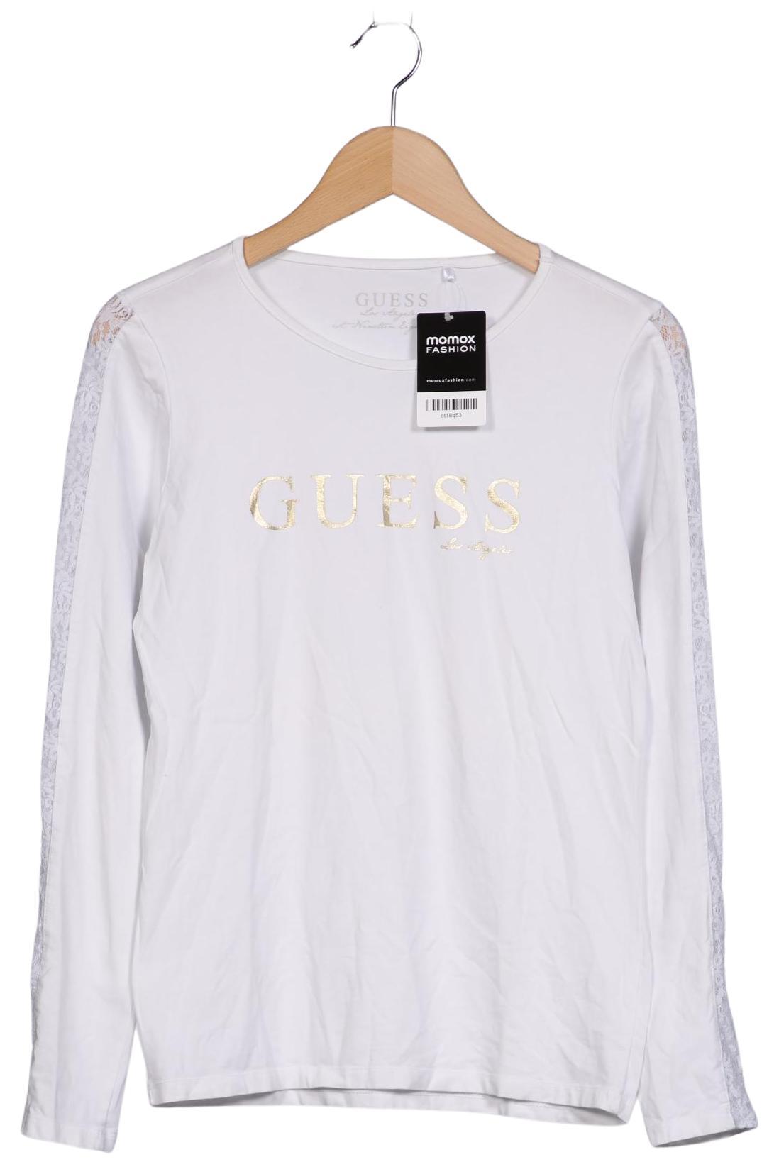 

Guess Damen Langarmshirt, weiß, Gr. 42