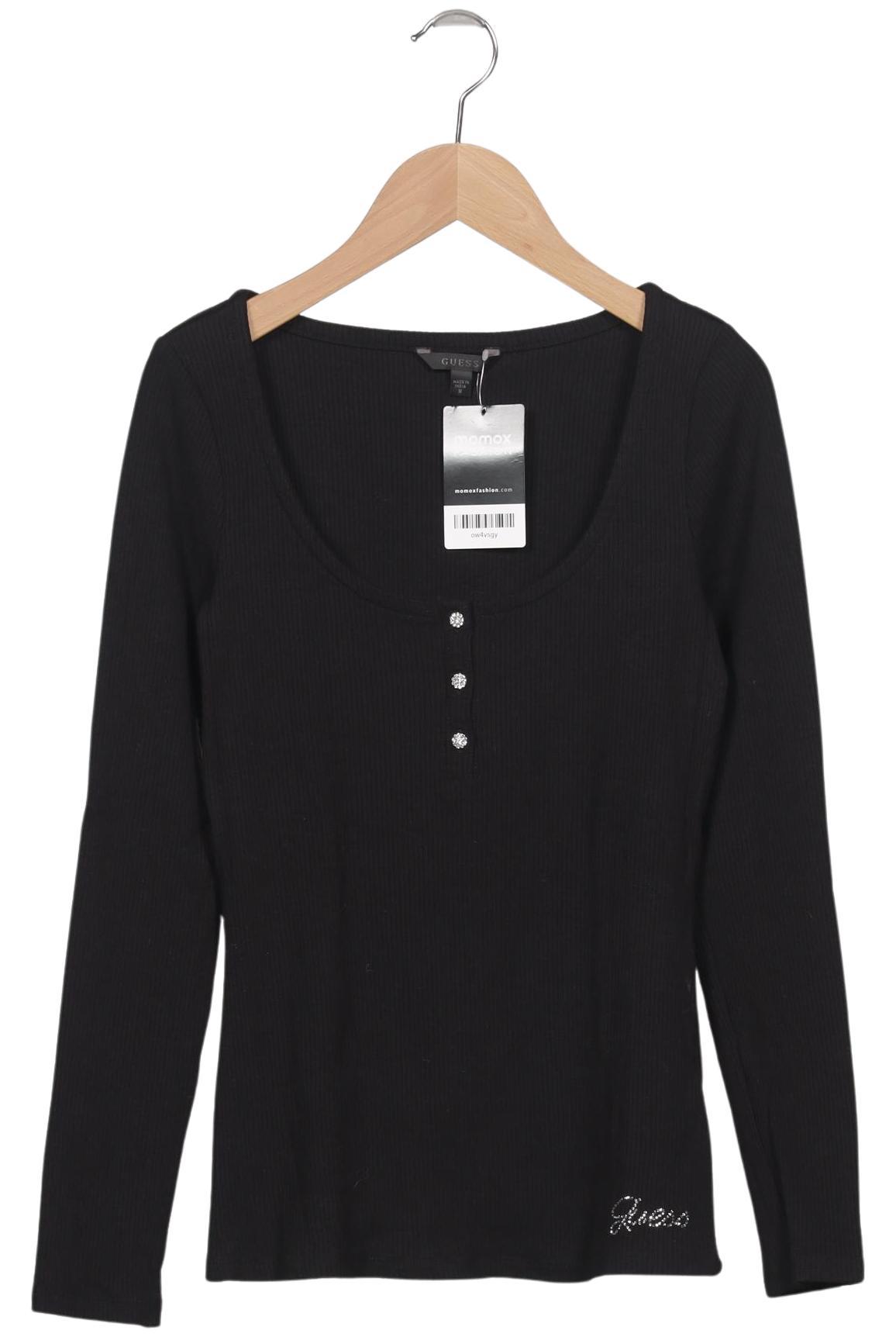 

Guess Damen Langarmshirt, schwarz, Gr. 38
