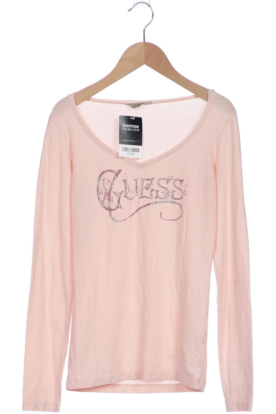 

Guess Damen Langarmshirt, pink, Gr. 38