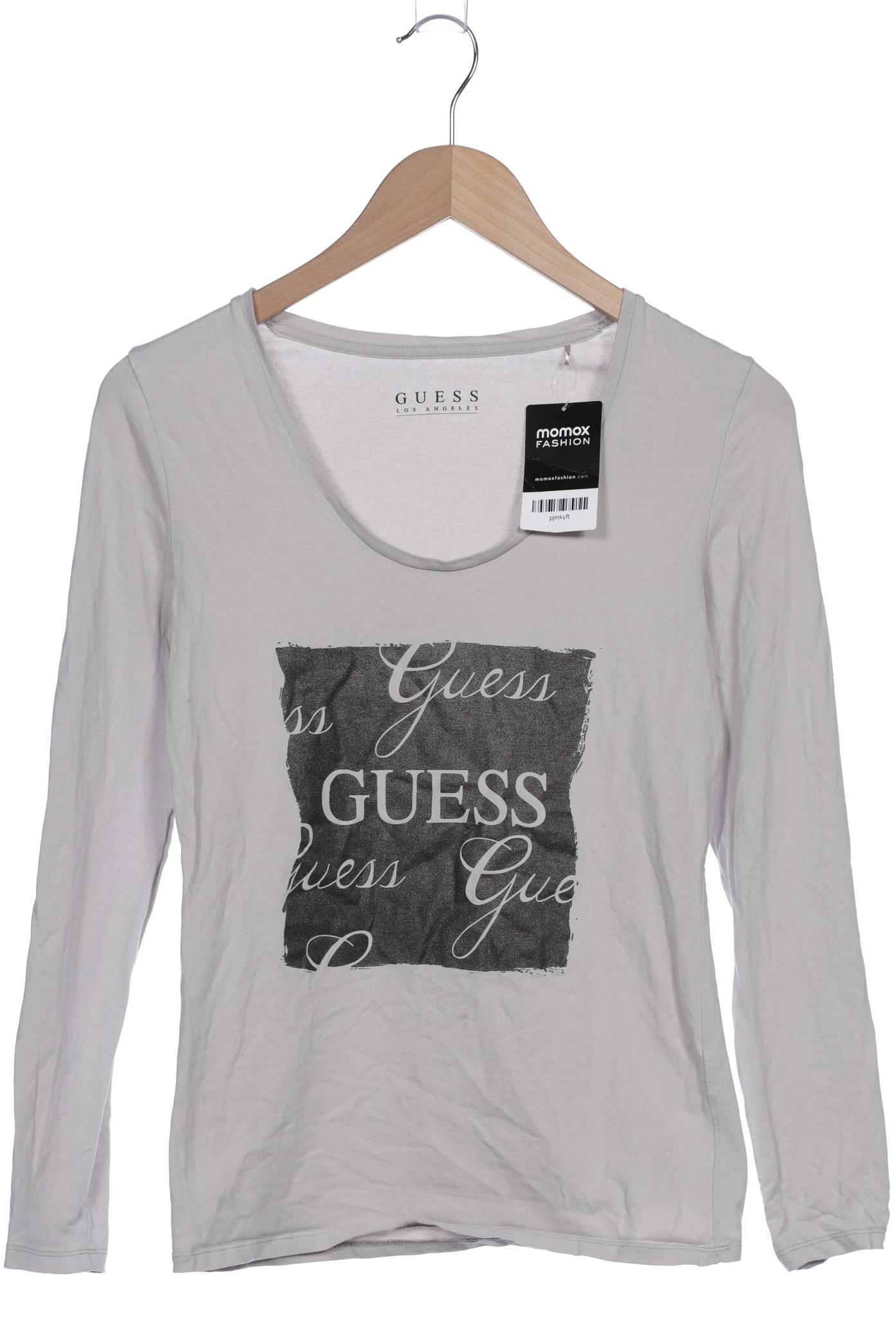 

Guess Damen Langarmshirt, grau, Gr. 38