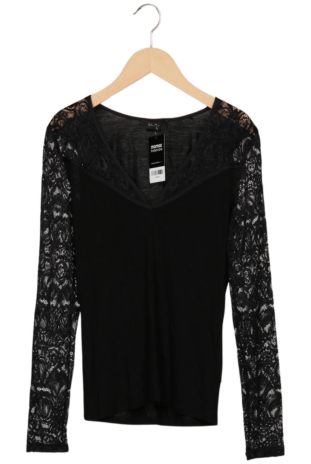 

Guess Damen Langarmshirt, schwarz, Gr. 36