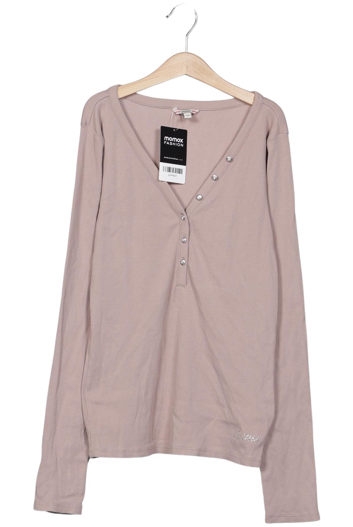 

Guess Damen Langarmshirt, beige, Gr. 42