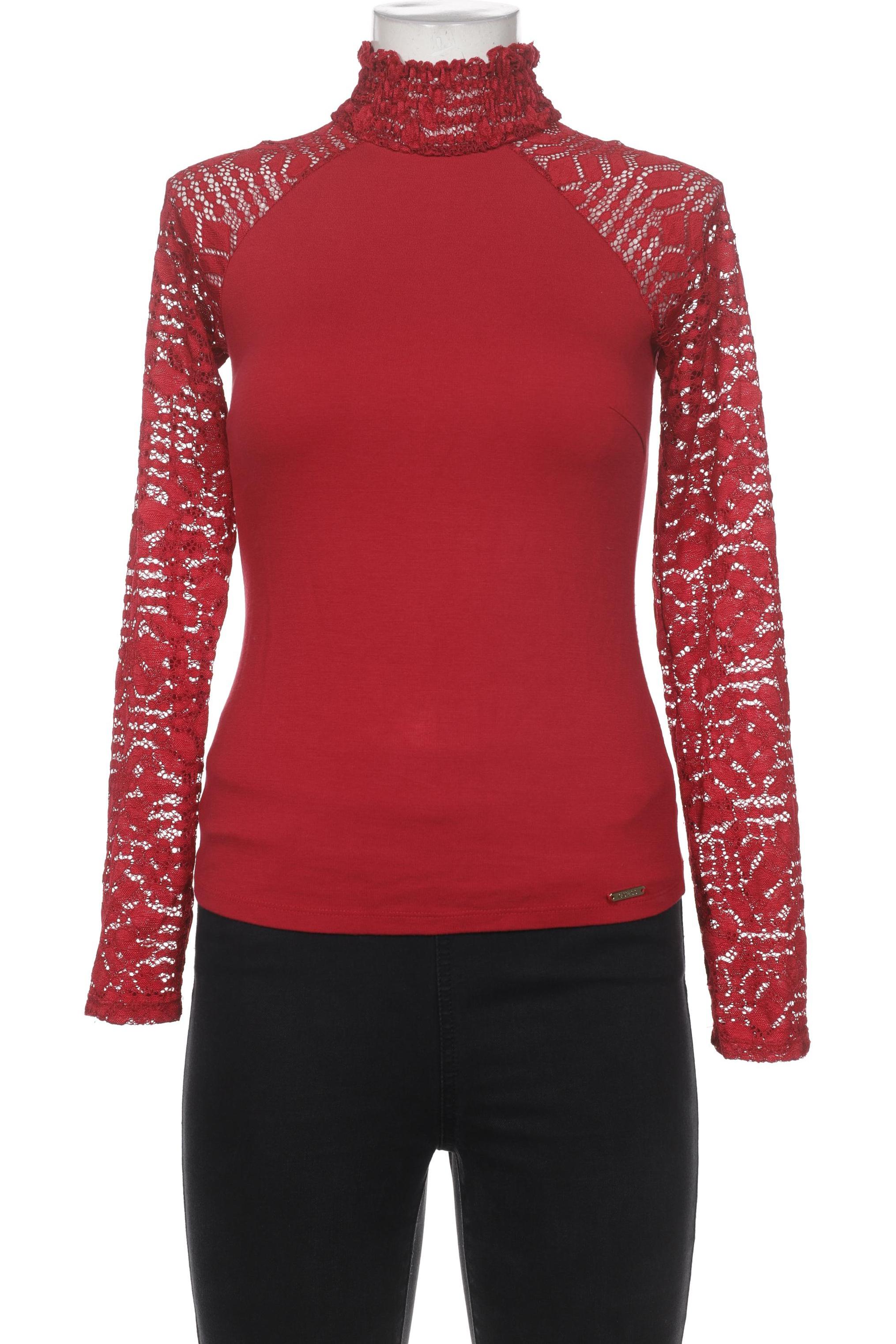 

Guess Damen Langarmshirt, rot, Gr. 40