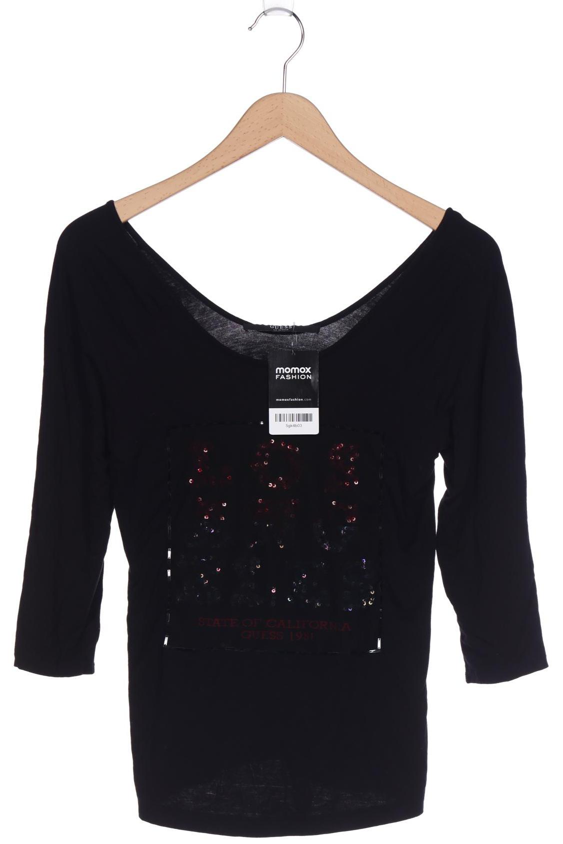 

Guess Damen Langarmshirt, schwarz, Gr. 32