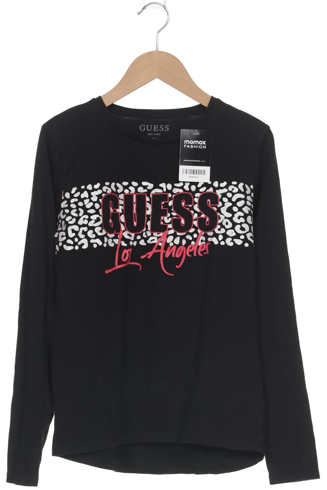 

Guess Damen Langarmshirt, schwarz, Gr. 16