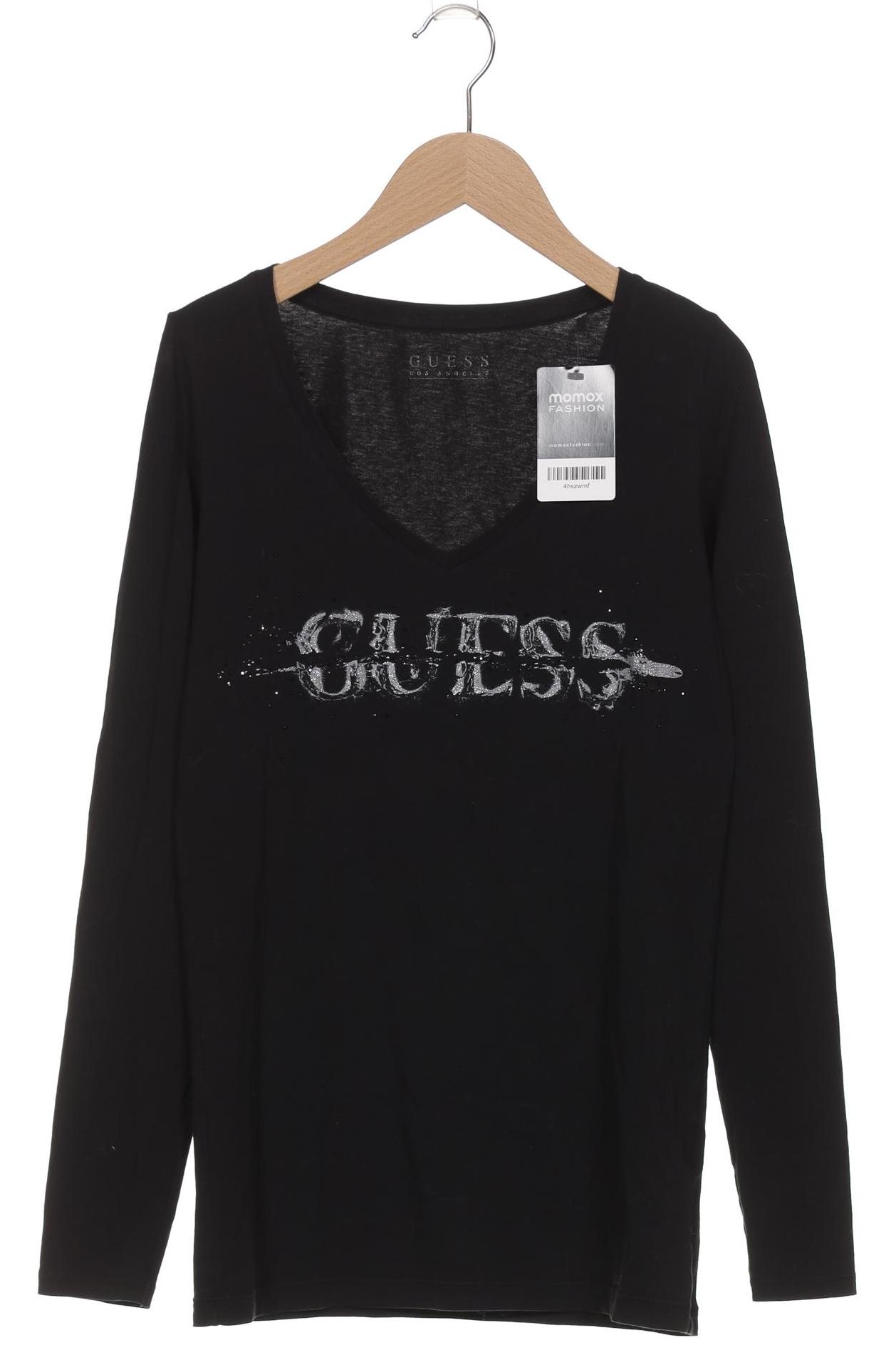 

Guess Damen Langarmshirt, schwarz, Gr. 38