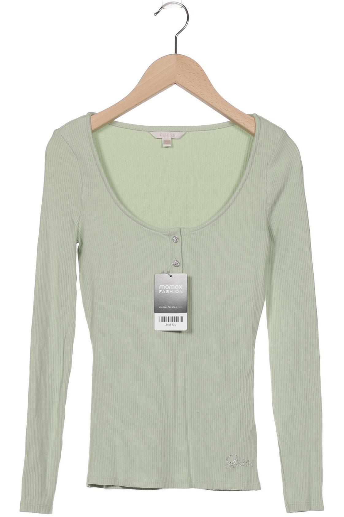 

Guess Damen Langarmshirt, hellgrün, Gr. 38