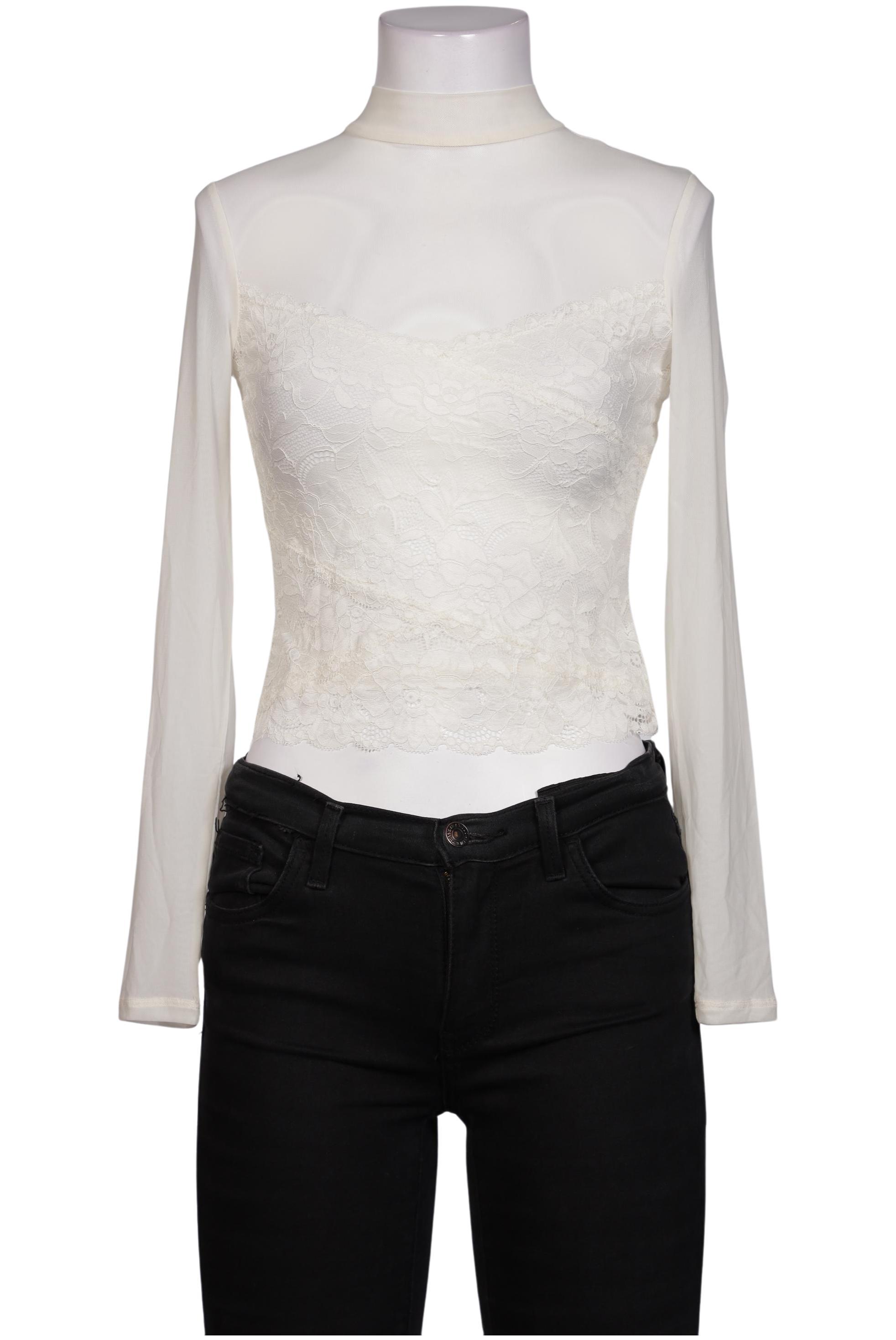 

Guess Damen Langarmshirt, cremeweiß, Gr. 34