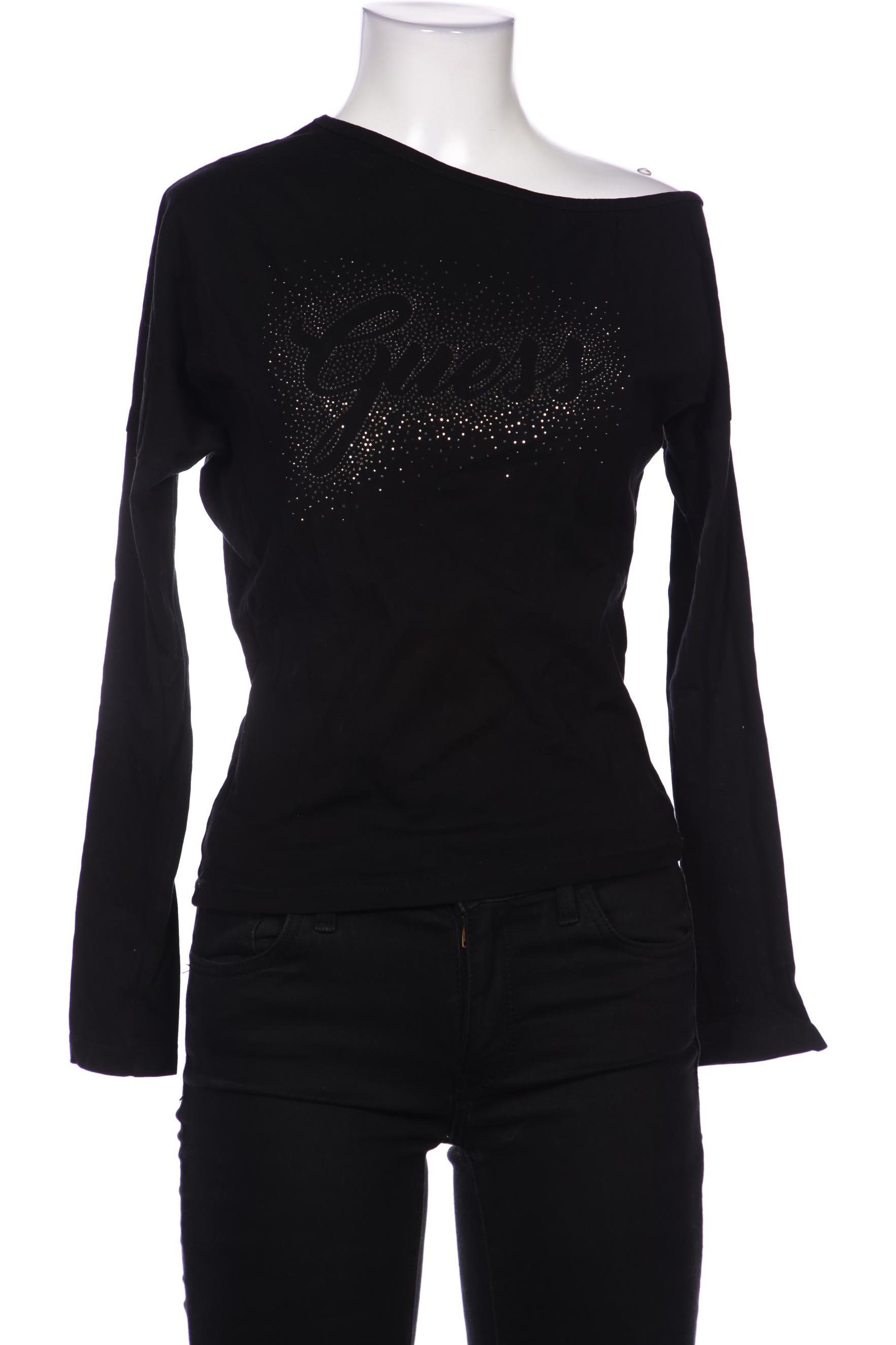 

Guess Damen Langarmshirt, schwarz, Gr. 38