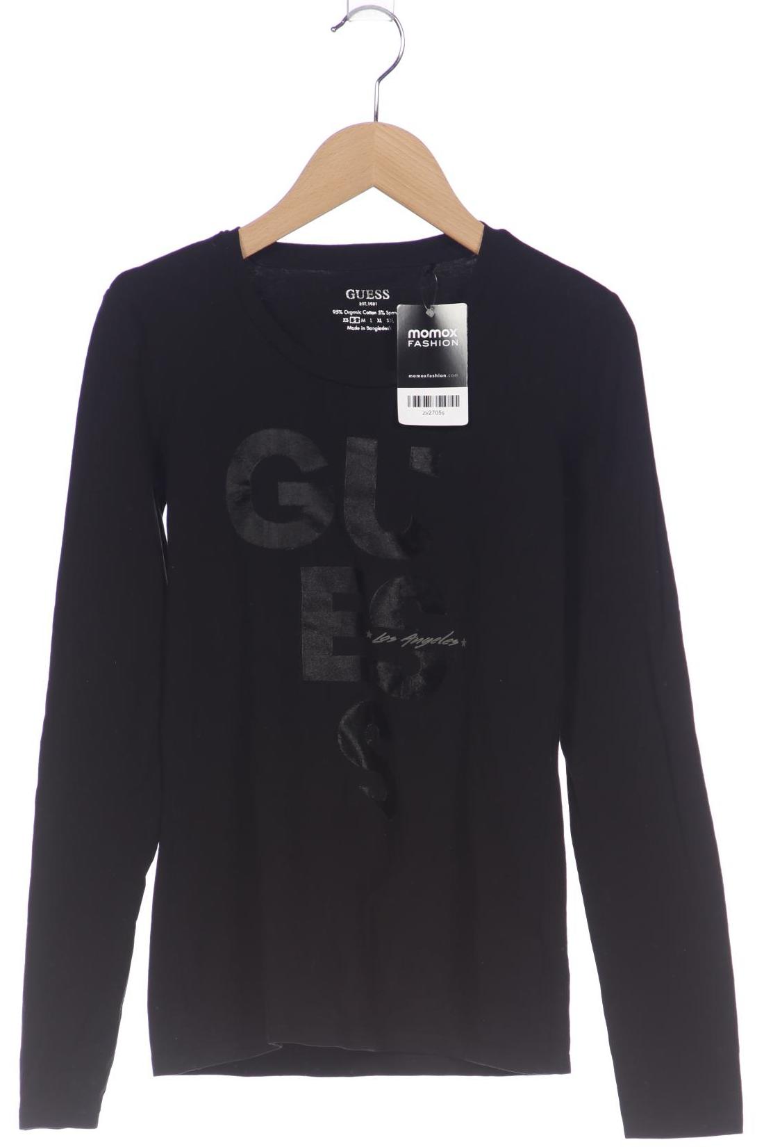 

Guess Damen Langarmshirt, schwarz, Gr. 36