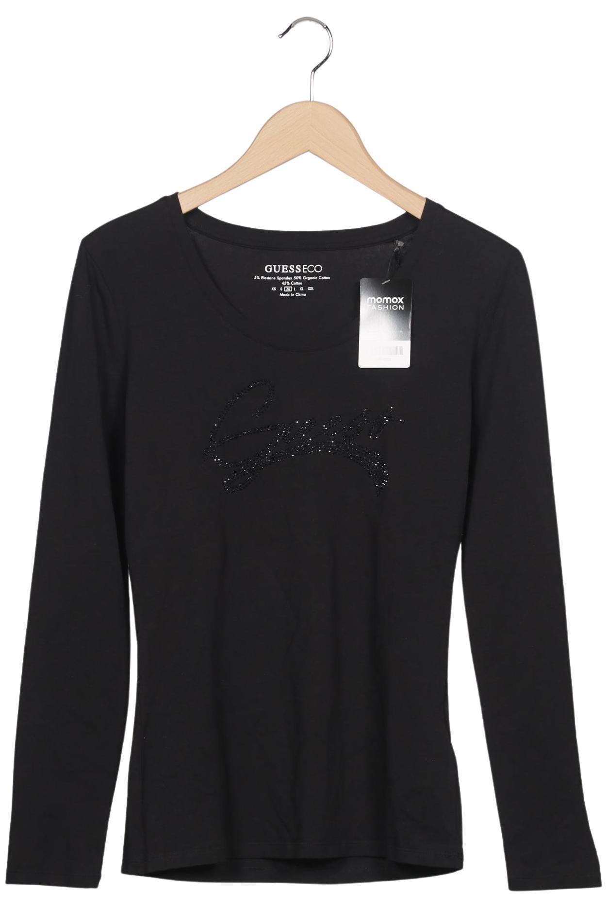 

Guess Damen Langarmshirt, schwarz, Gr. 38