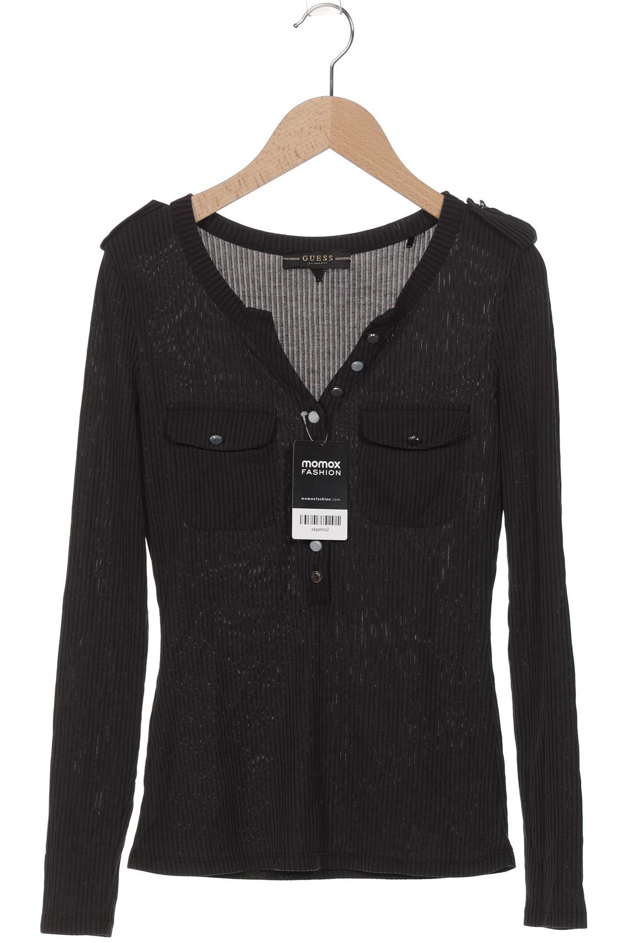 

Guess Damen Langarmshirt, schwarz, Gr. 34