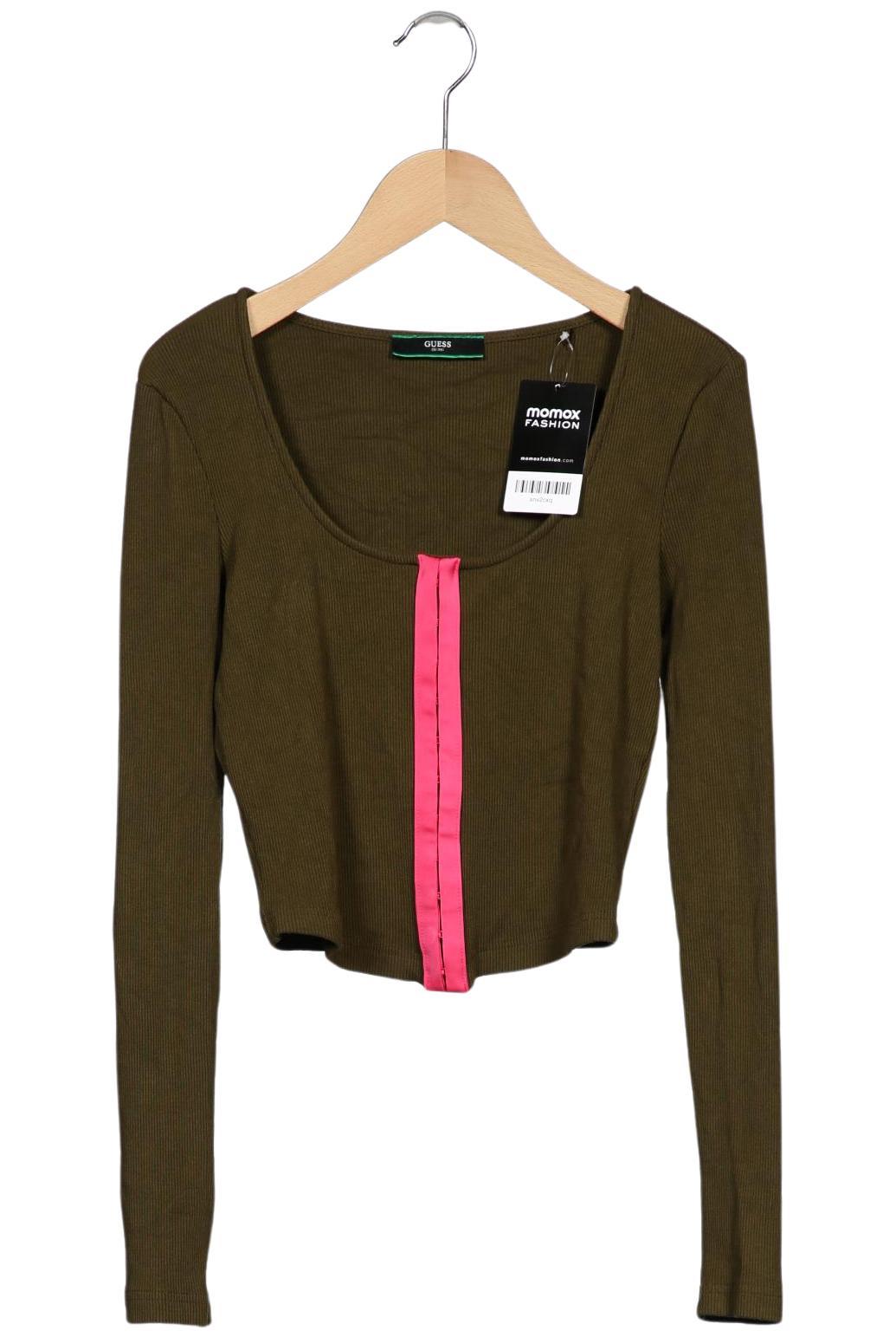 

Guess Damen Langarmshirt, grün, Gr. 36