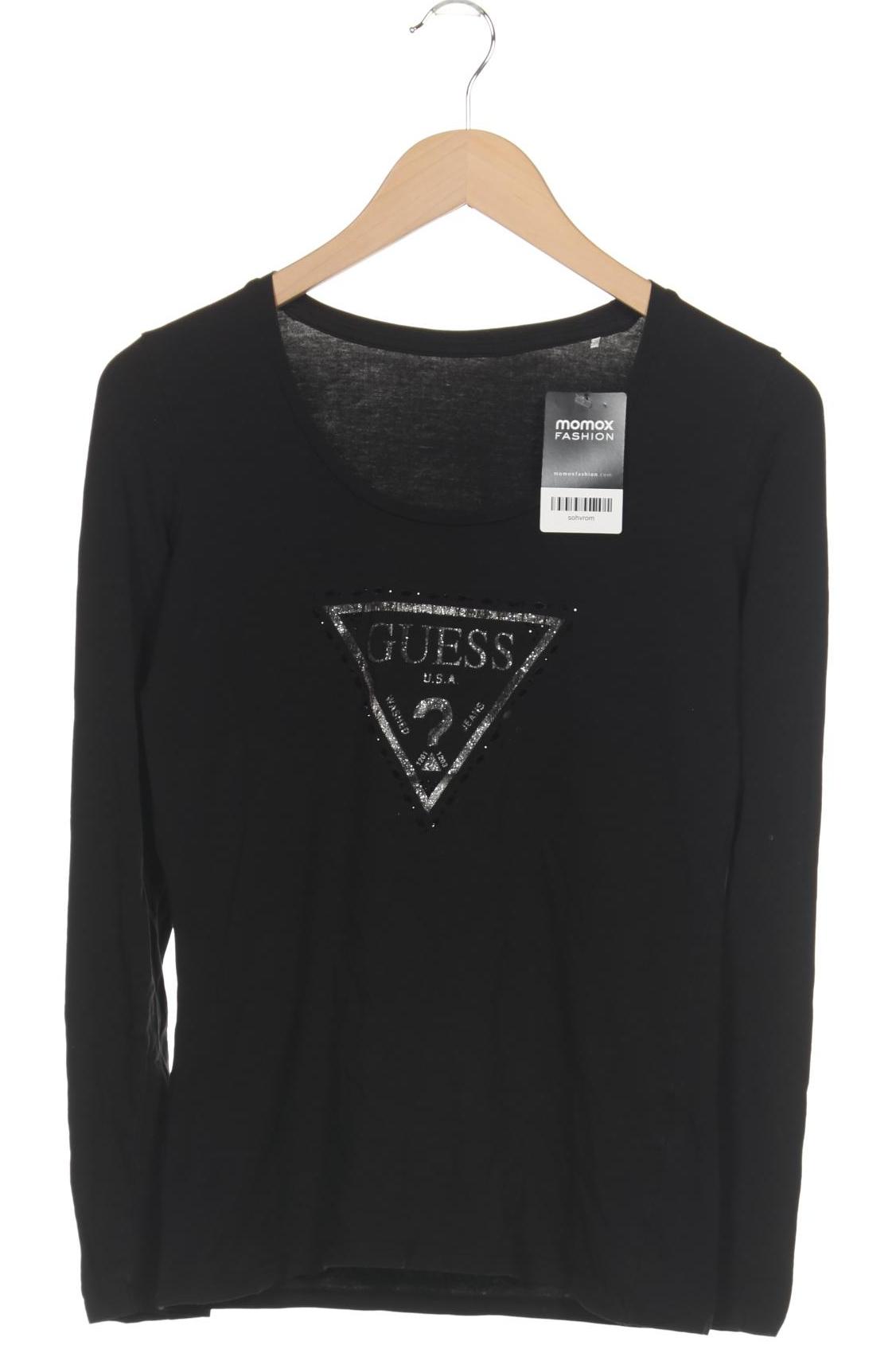 

Guess Damen Langarmshirt, schwarz, Gr. 42