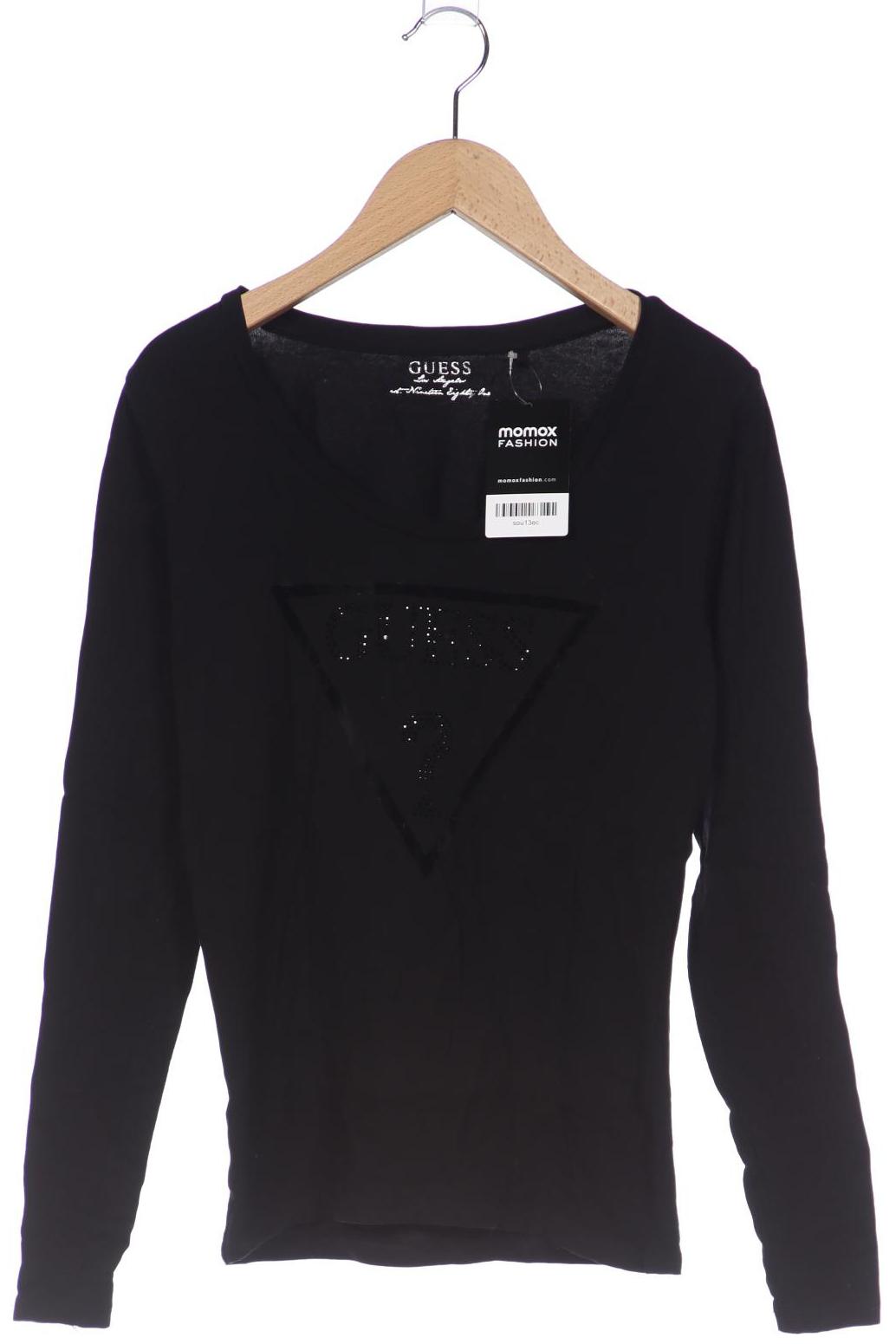 

Guess Damen Langarmshirt, schwarz, Gr. 34