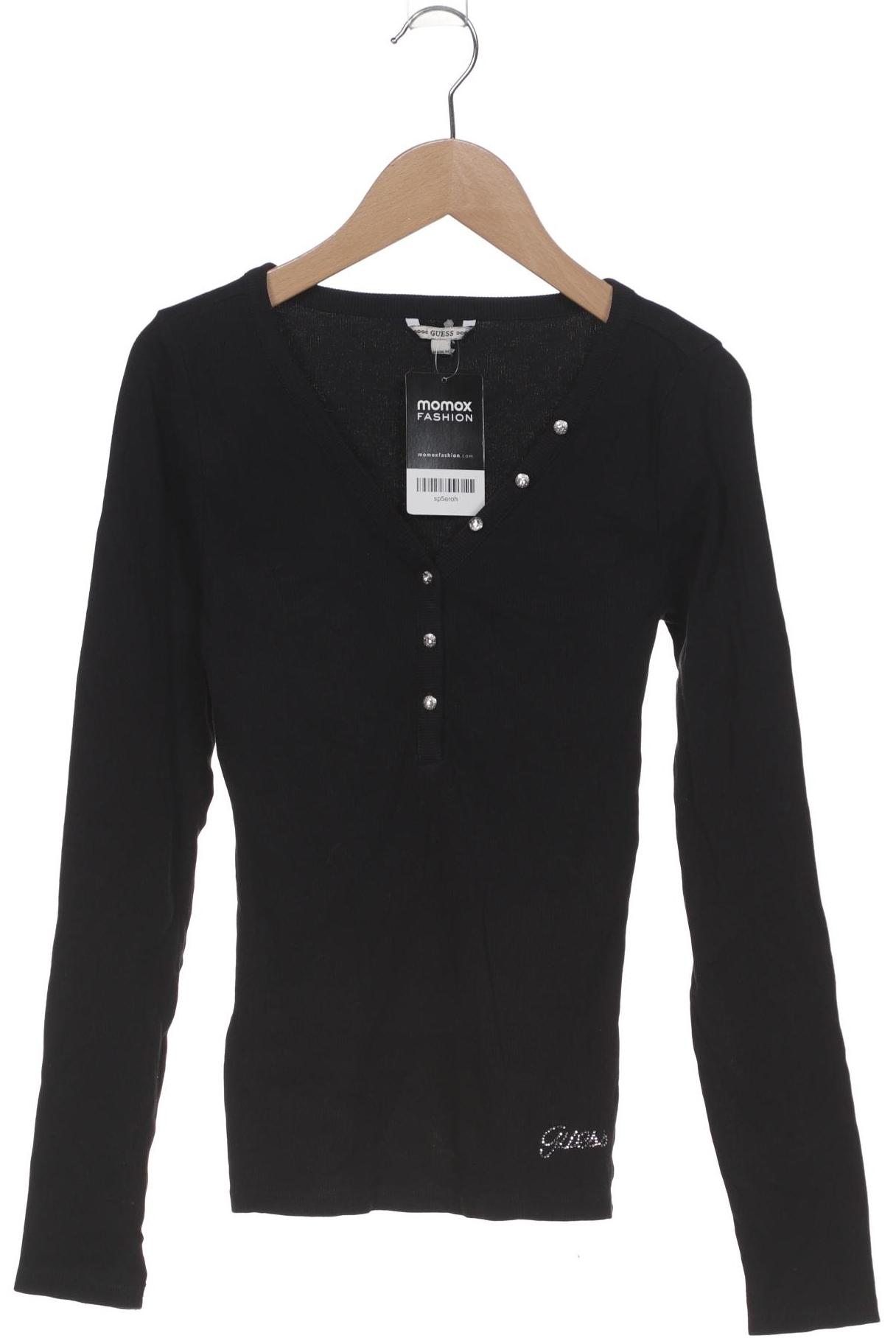 

Guess Damen Langarmshirt, schwarz, Gr. 36