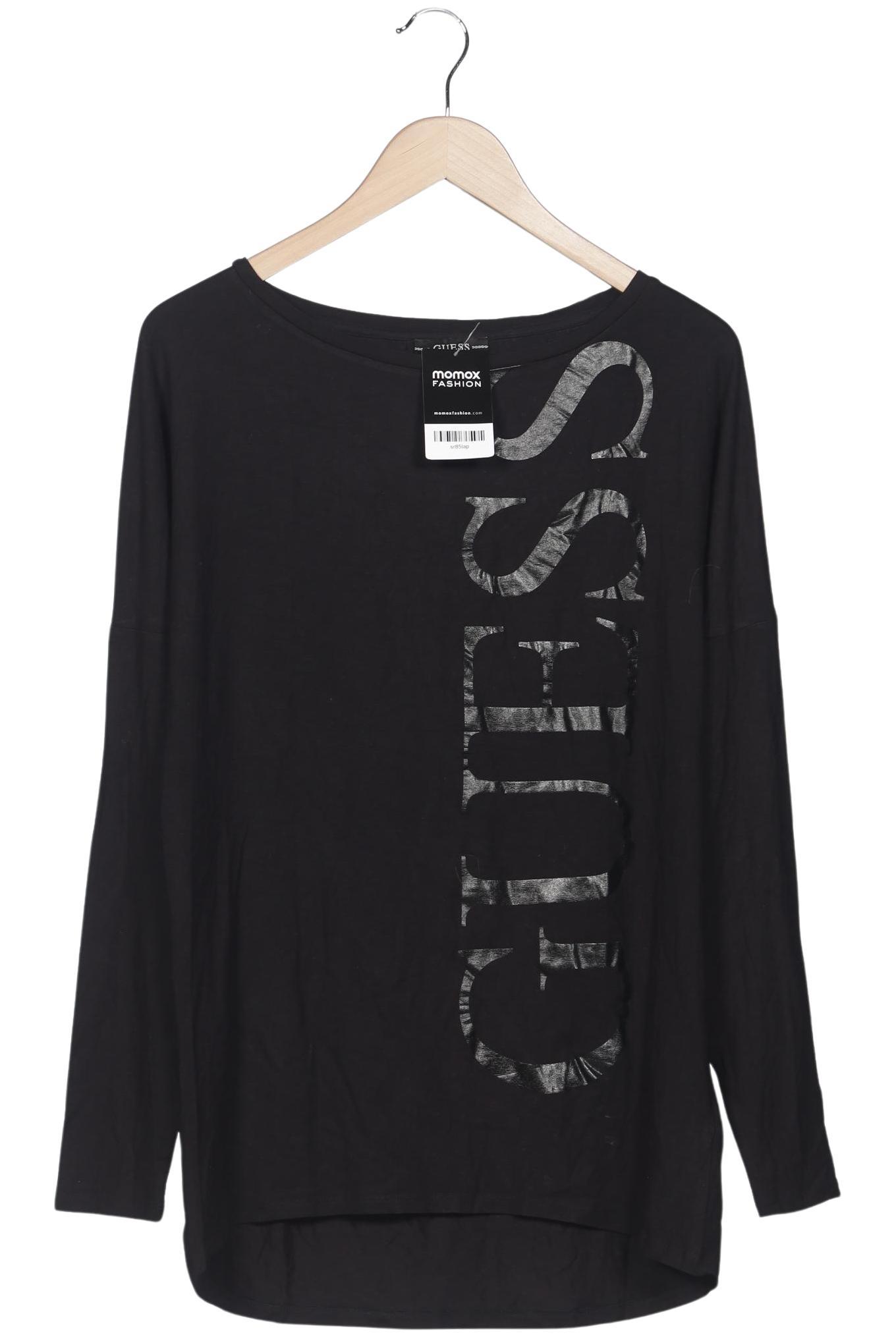 

Guess Damen Langarmshirt, schwarz, Gr. 38