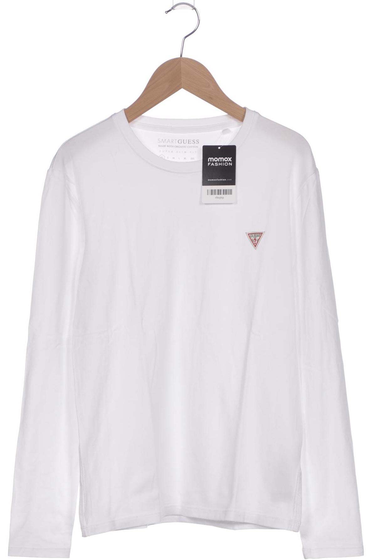 

Guess Damen Langarmshirt, weiß, Gr. 34