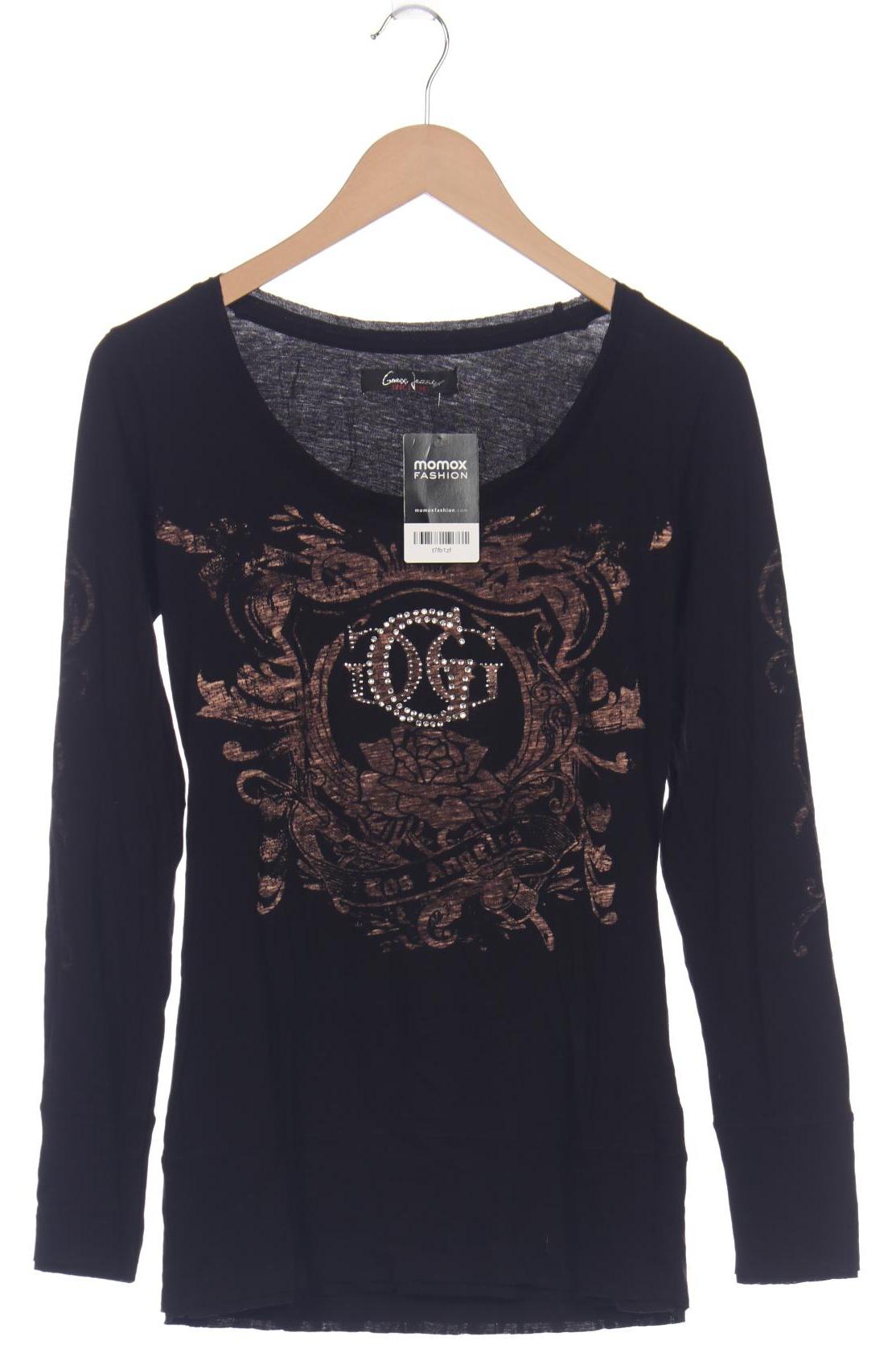 

Guess Damen Langarmshirt, schwarz, Gr. 44