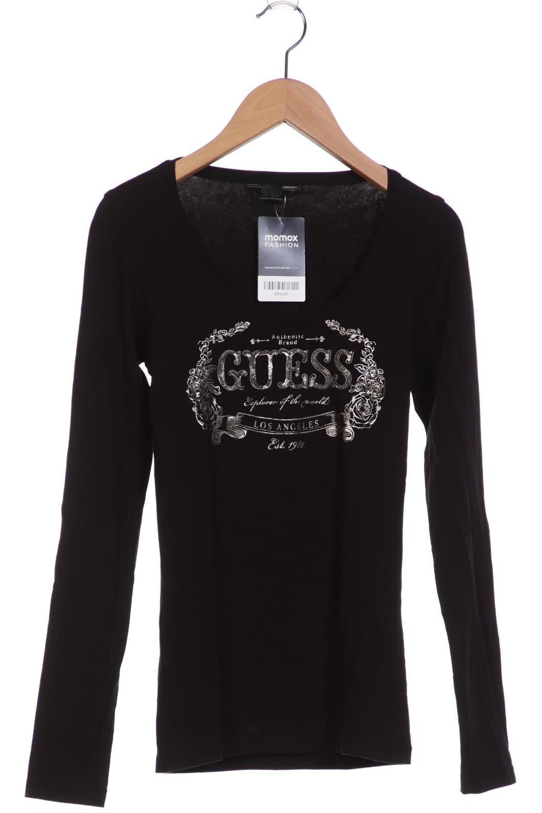

Guess Damen Langarmshirt, schwarz, Gr. 32