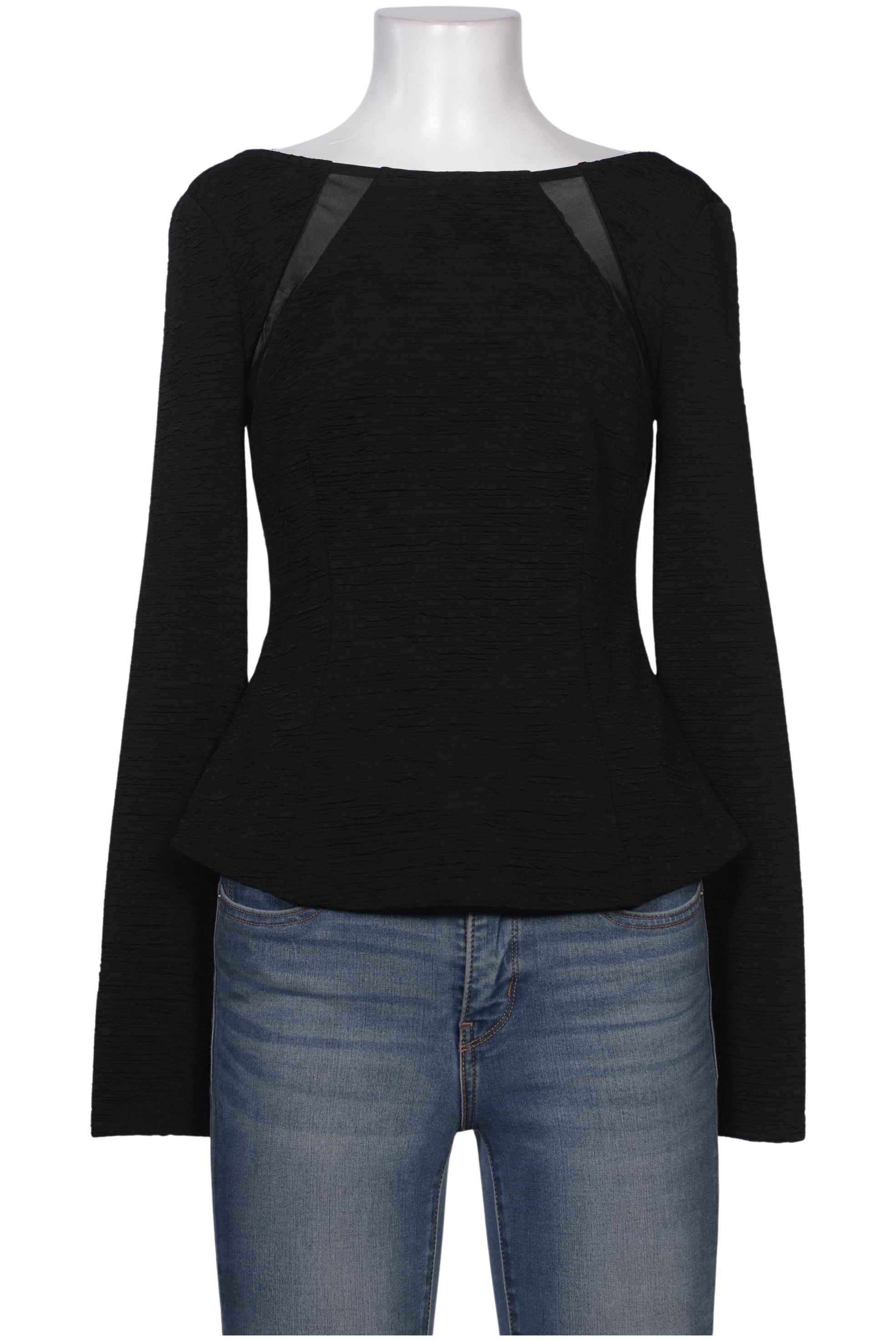 

Guess Damen Langarmshirt, schwarz, Gr. 38