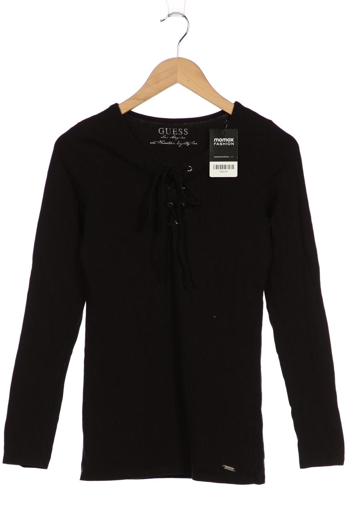 

Guess Damen Langarmshirt, schwarz, Gr. 38