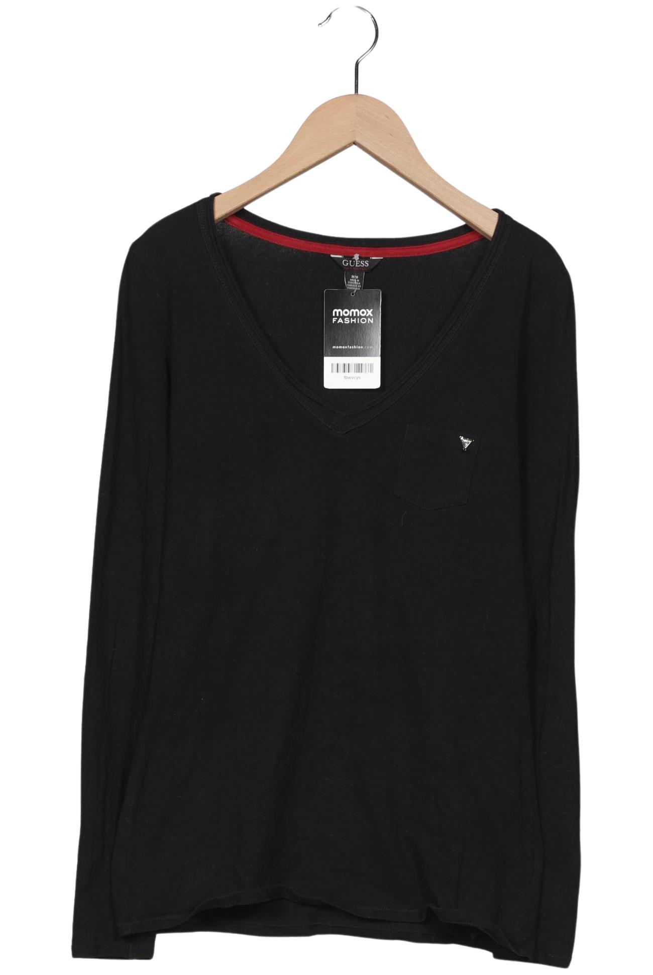 

Guess Damen Langarmshirt, schwarz, Gr. 38