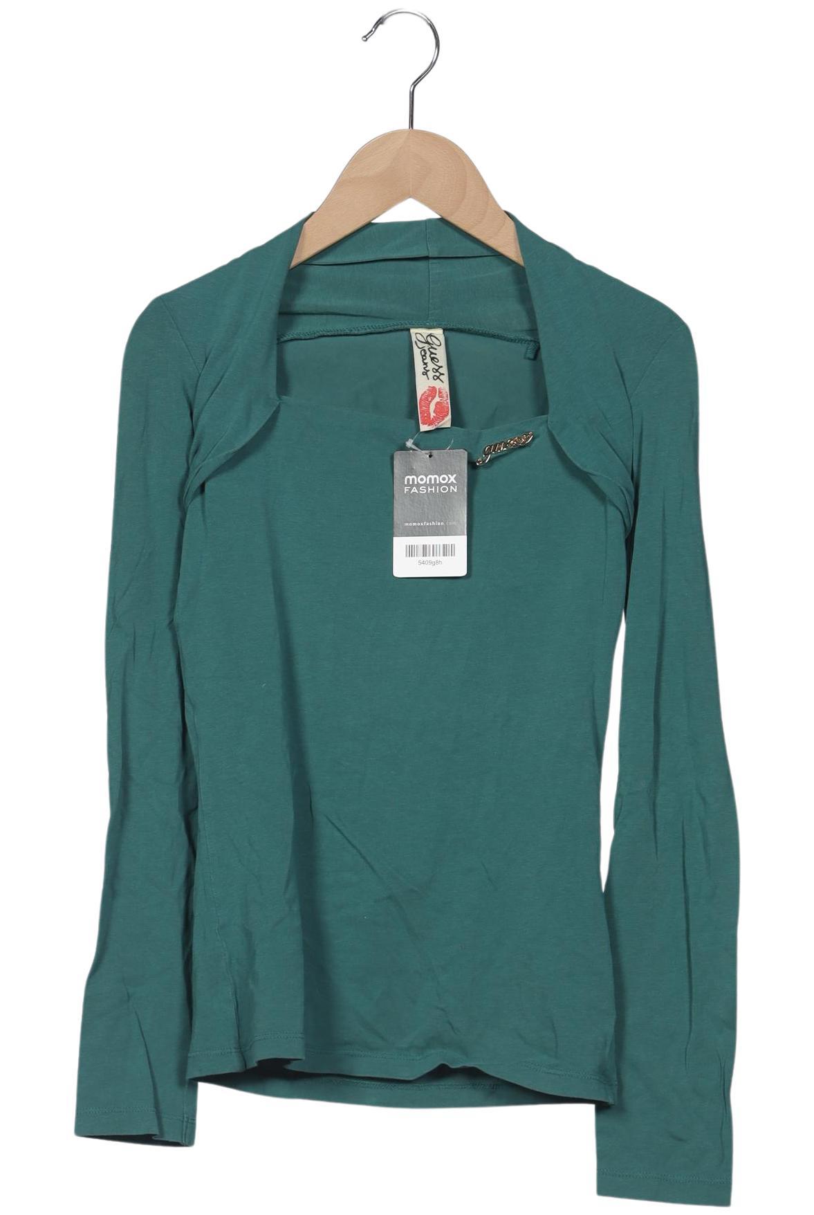

Guess Damen Langarmshirt, grün, Gr. 38
