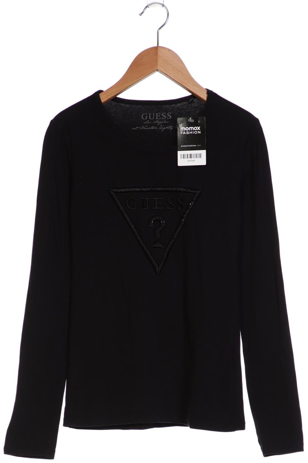 

Guess Damen Langarmshirt, schwarz, Gr. 38