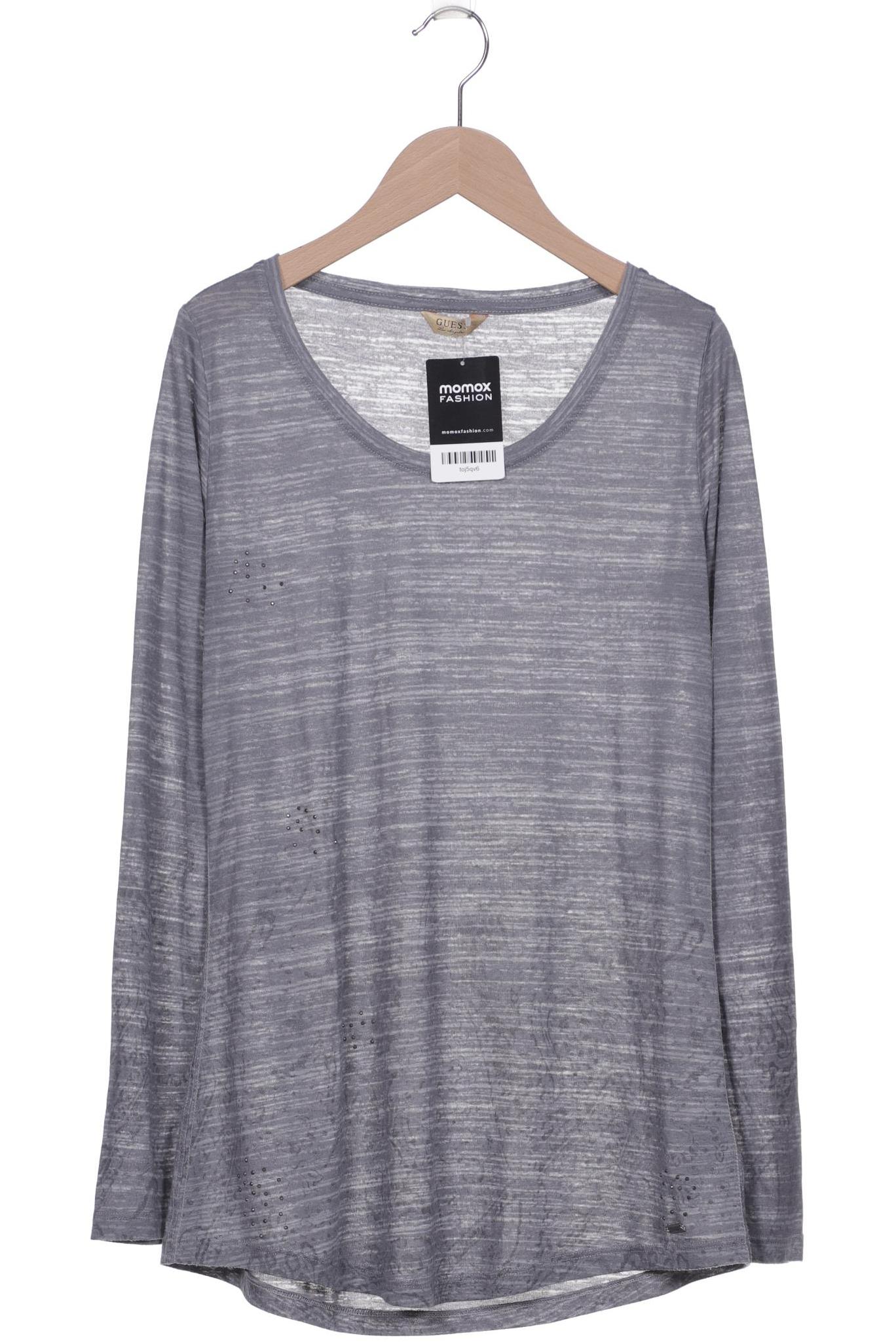 

Guess Damen Langarmshirt, grau, Gr. 44