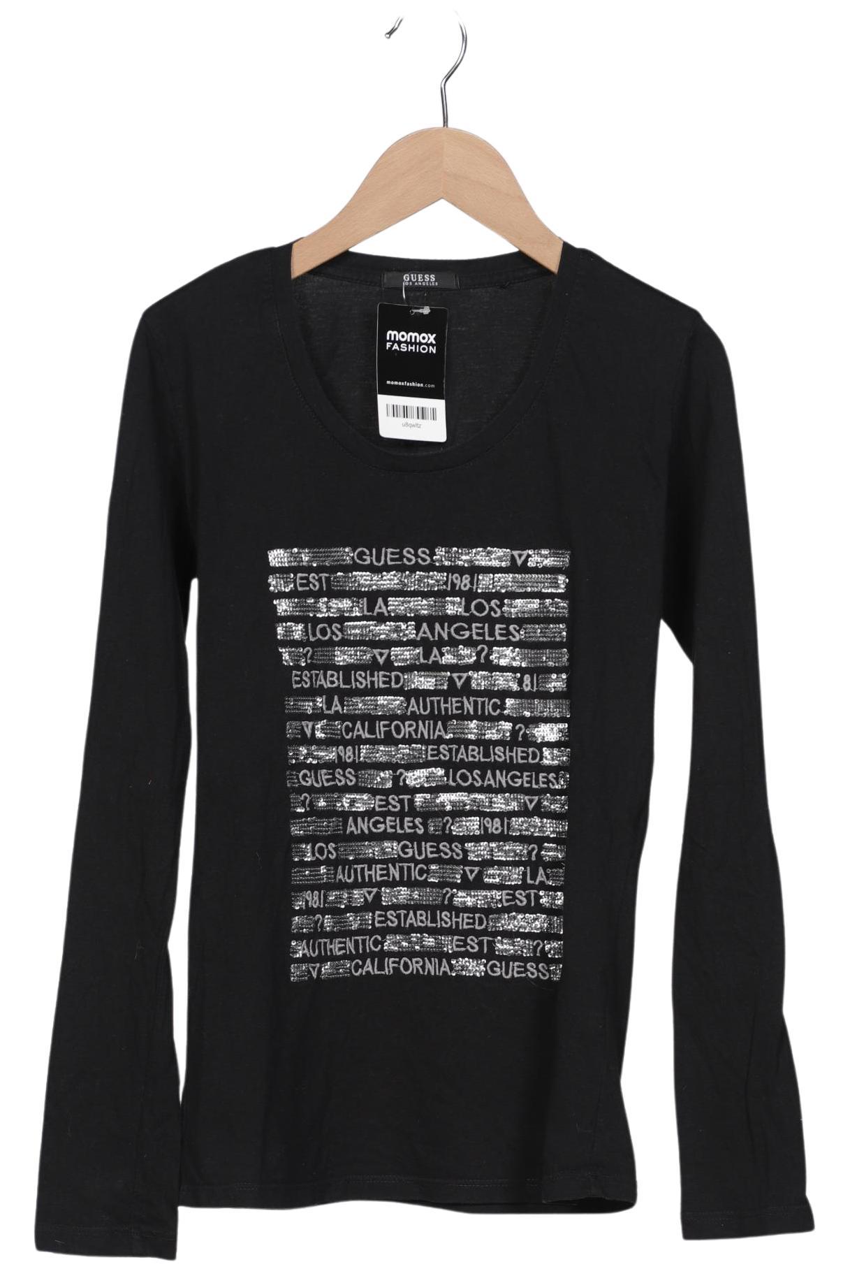 

Guess Damen Langarmshirt, schwarz, Gr. 38