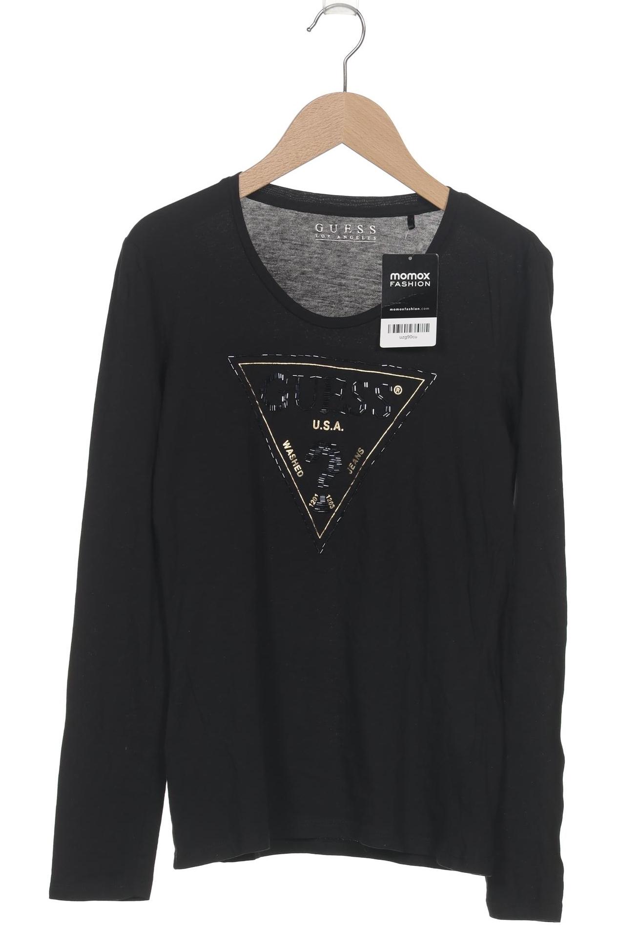 

Guess Damen Langarmshirt, schwarz, Gr. 36
