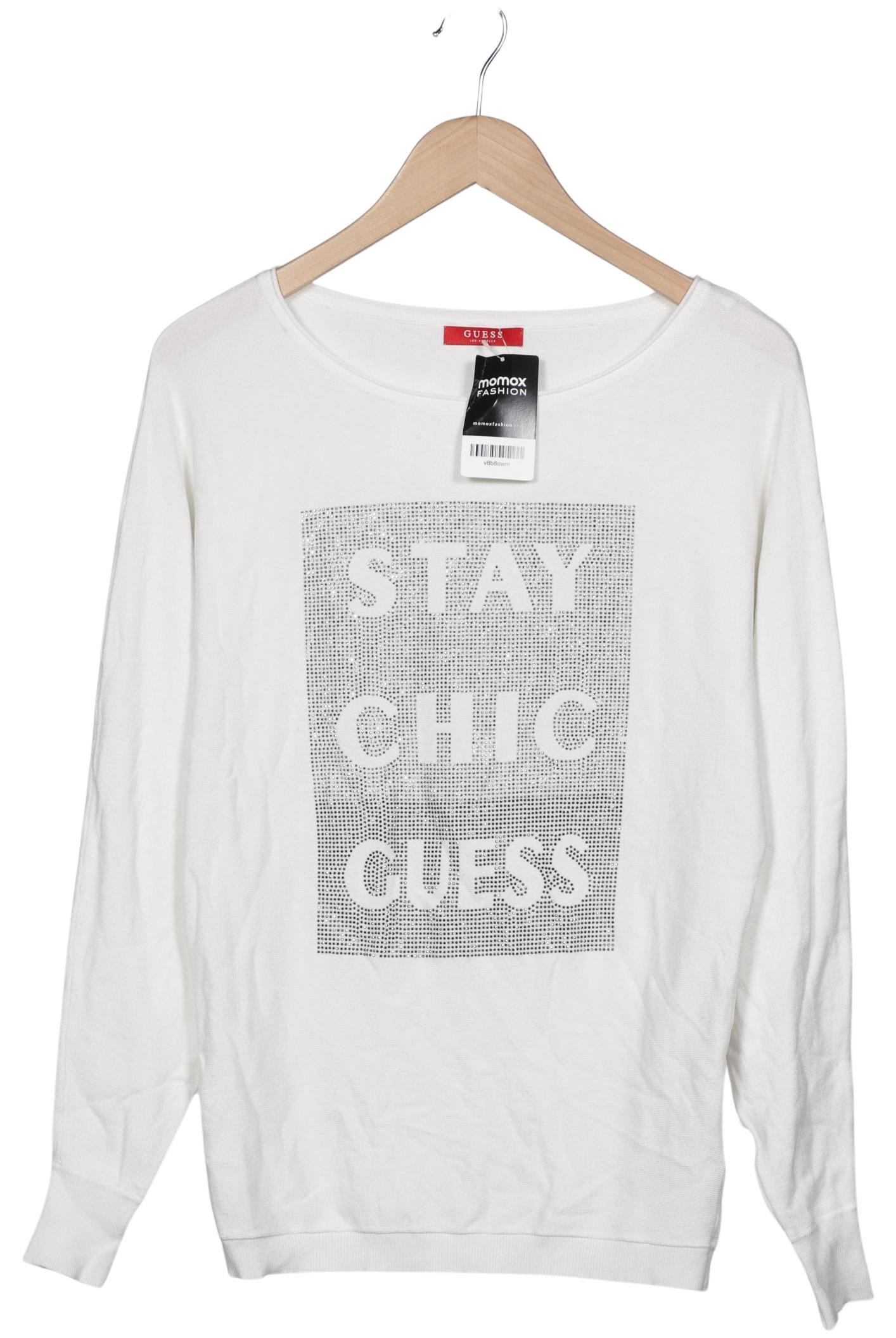 

Guess Damen Langarmshirt, weiß, Gr. 40