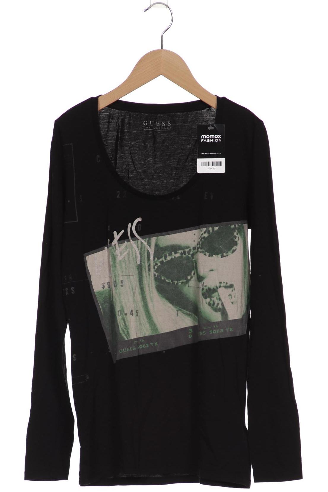 

Guess Damen Langarmshirt, schwarz, Gr. 42