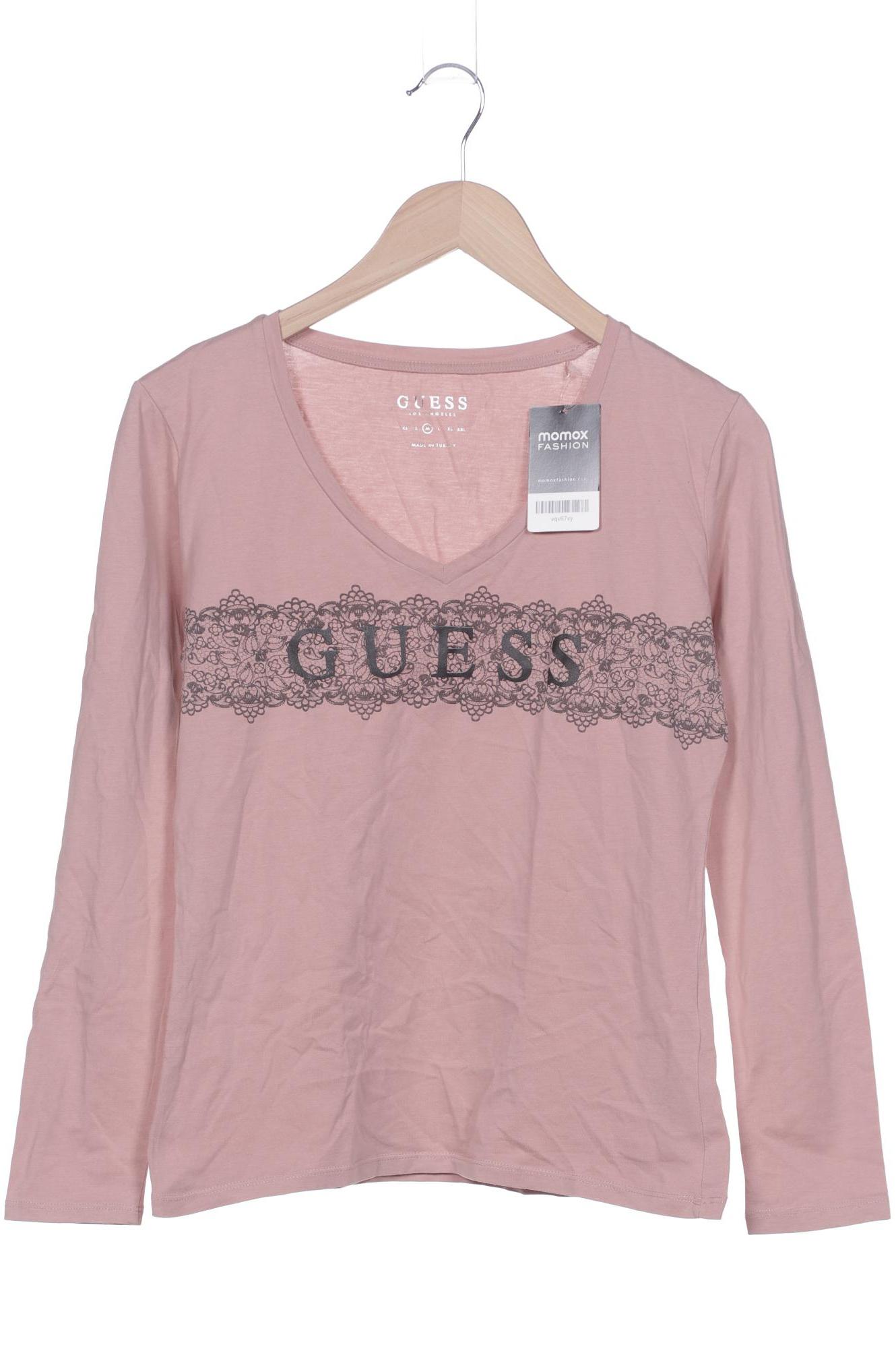 

Guess Damen Langarmshirt, pink, Gr. 42