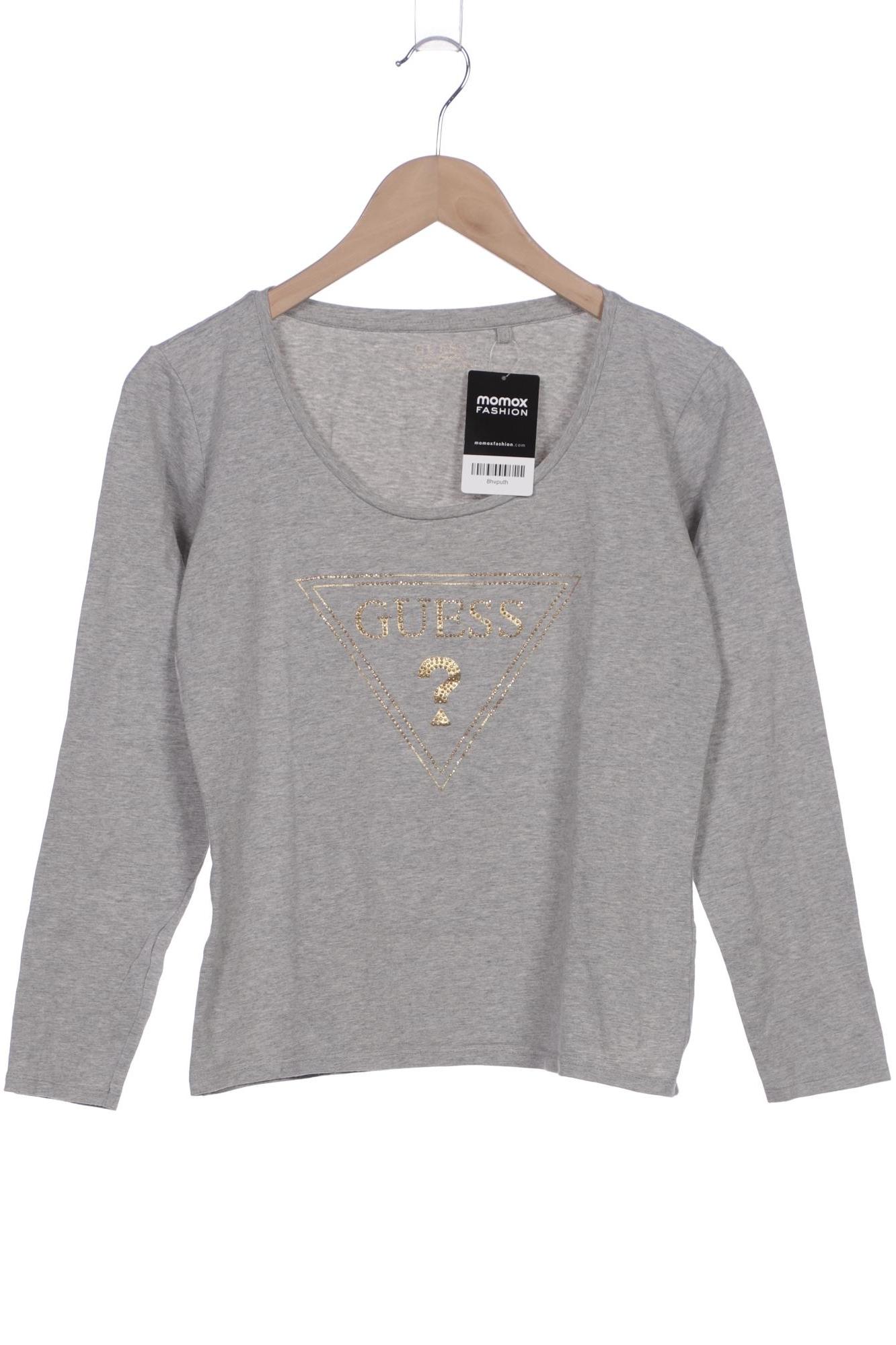 

Guess Damen Langarmshirt, grau, Gr. 42