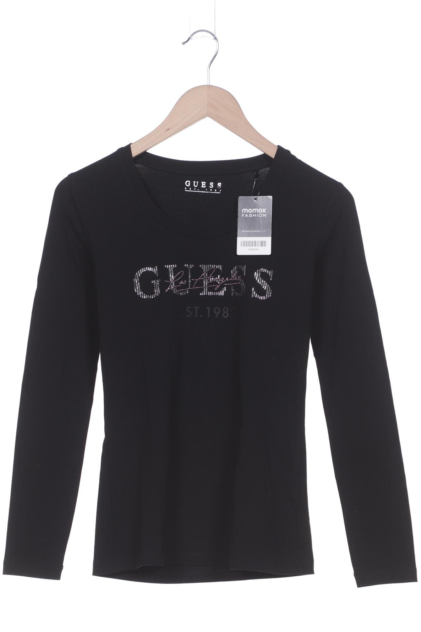 

Guess Damen Langarmshirt, schwarz, Gr. 42