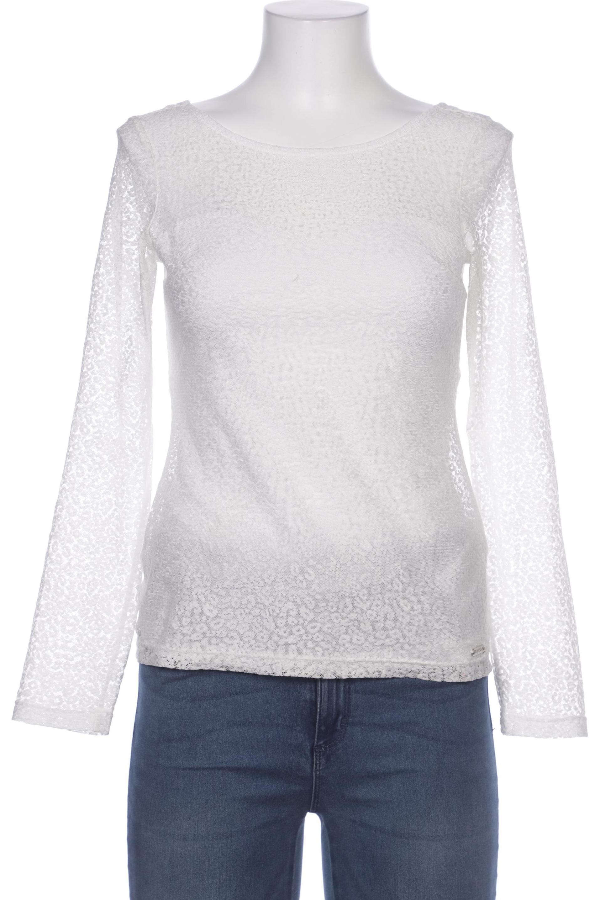 

Guess Damen Langarmshirt, weiß, Gr. 40