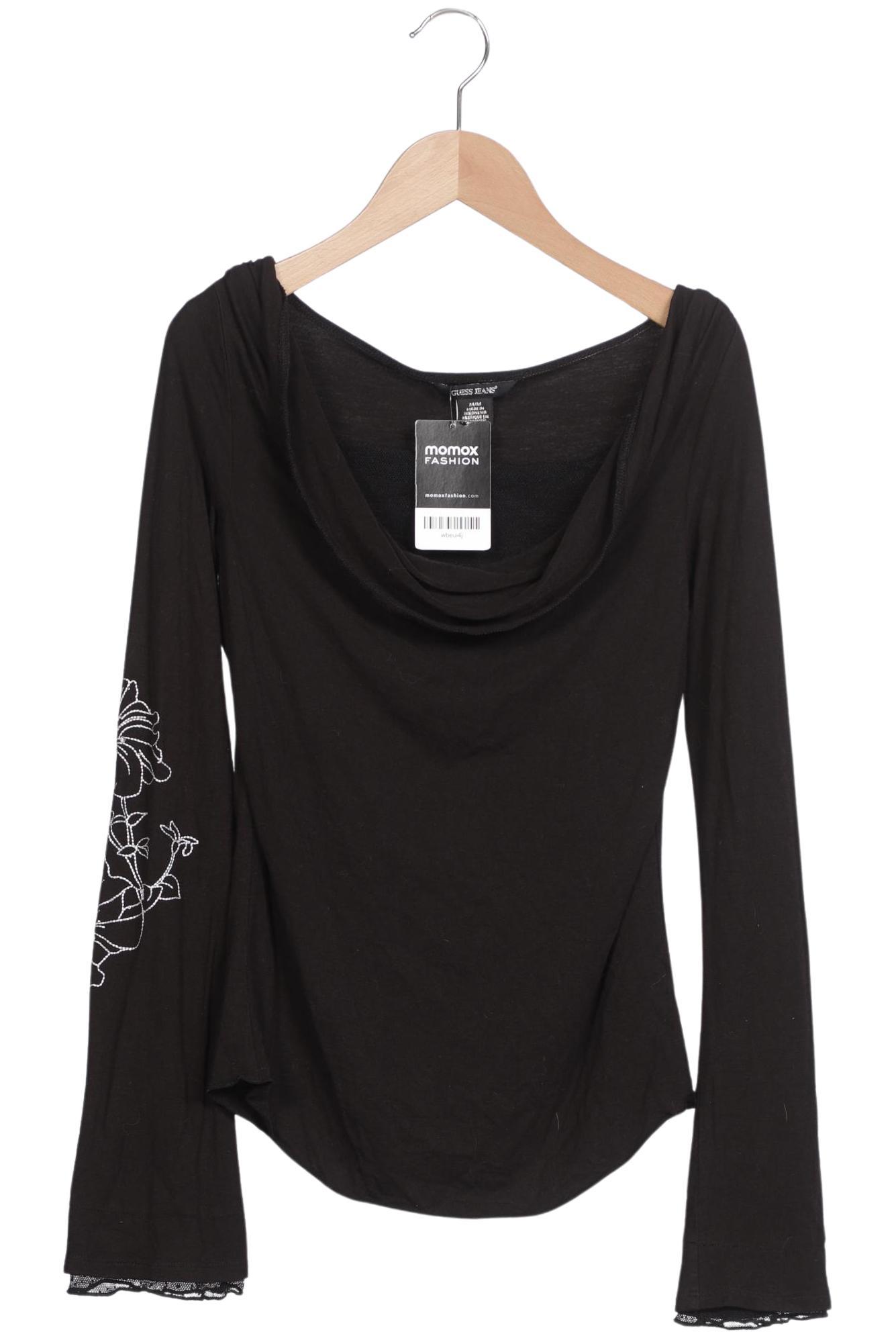 

Guess Damen Langarmshirt, schwarz, Gr. 38