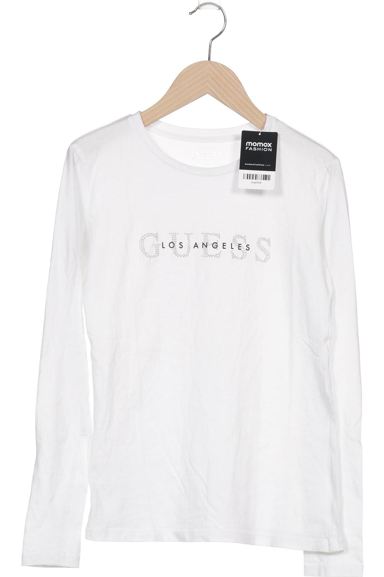 

Guess Damen Langarmshirt, weiß, Gr. 36