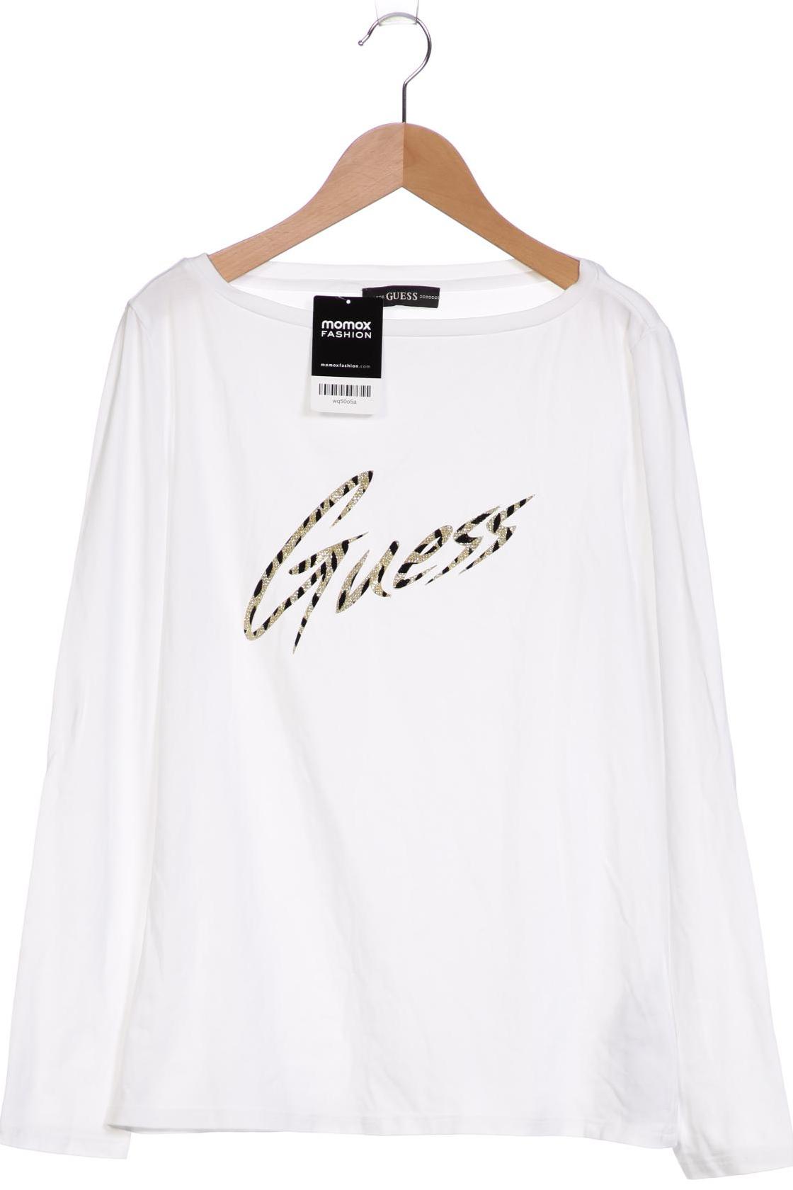 

Guess Damen Langarmshirt, weiß, Gr. 42