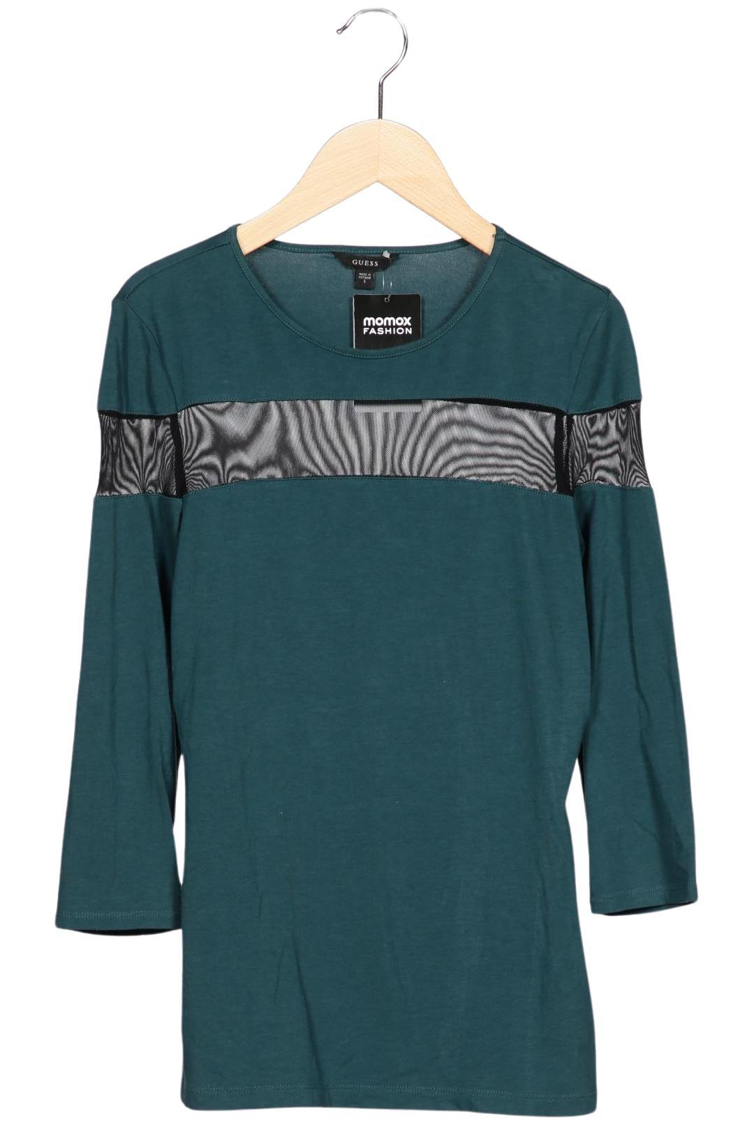 

Guess Damen Langarmshirt, grün, Gr. 36