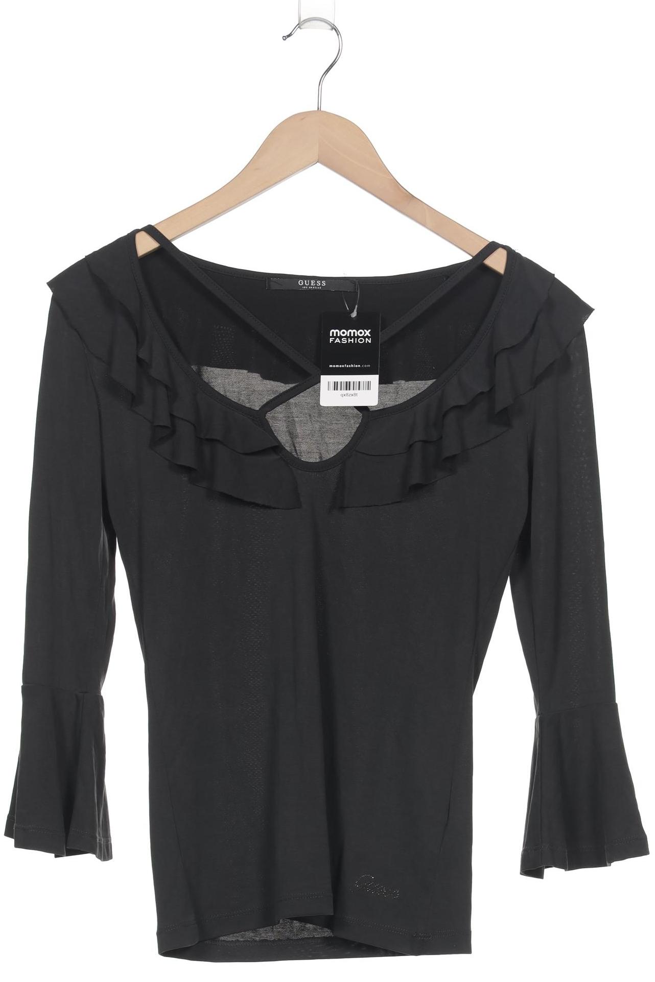 

Guess Damen Langarmshirt, schwarz, Gr. 38
