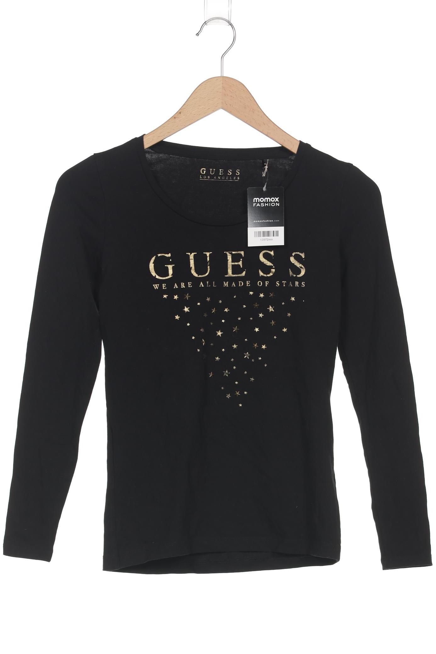 

Guess Damen Langarmshirt, schwarz, Gr. 36
