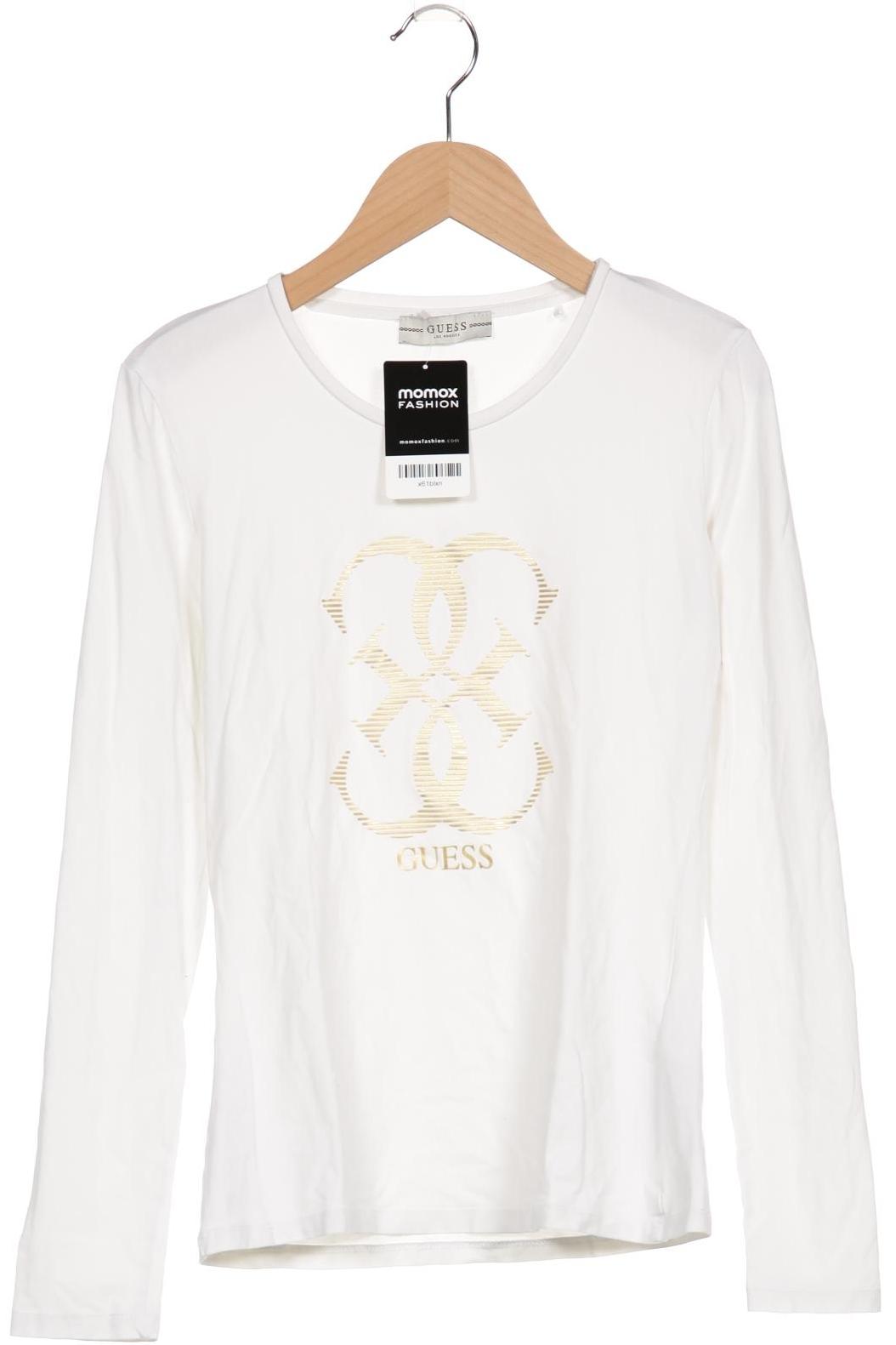 

Guess Damen Langarmshirt, weiß, Gr. 38